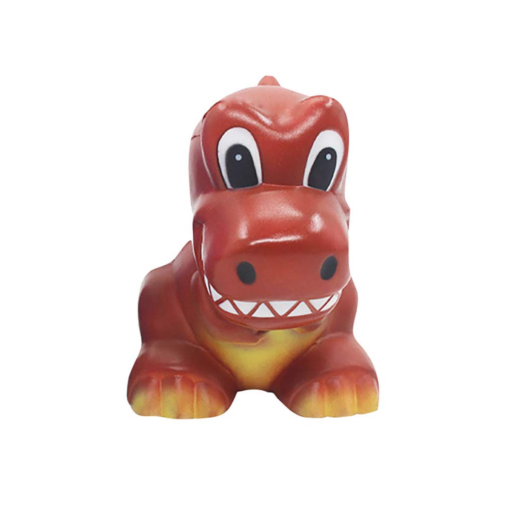 Silent ADHD Fidget Toys - Stress Relief Dinosaur & Cream Bread Scented Slow Rising Sensory Toys for Kids & Teens | Autism, Anxiety Relief | Perfect for Easter Basket Stuffers, Phone Charms & Classroom Focus Tools