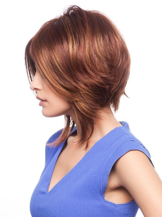 Bryn Synthetic Wig with Basic Cap - Soft & Natural Looking Hair Replacement for Women - Perfect for Daily Wear, Cosplay, and Special Occasions