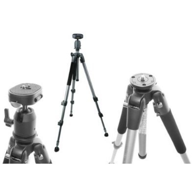 Professional Heavy Duty Ball & Socket Tripod Mount for Camcorders - Universal Fit for Canon, JVC Everio, Panasonic, Sanyo & Sony Handycam - Perfect for Vlogging, Filmmaking & Outdoor Shooting