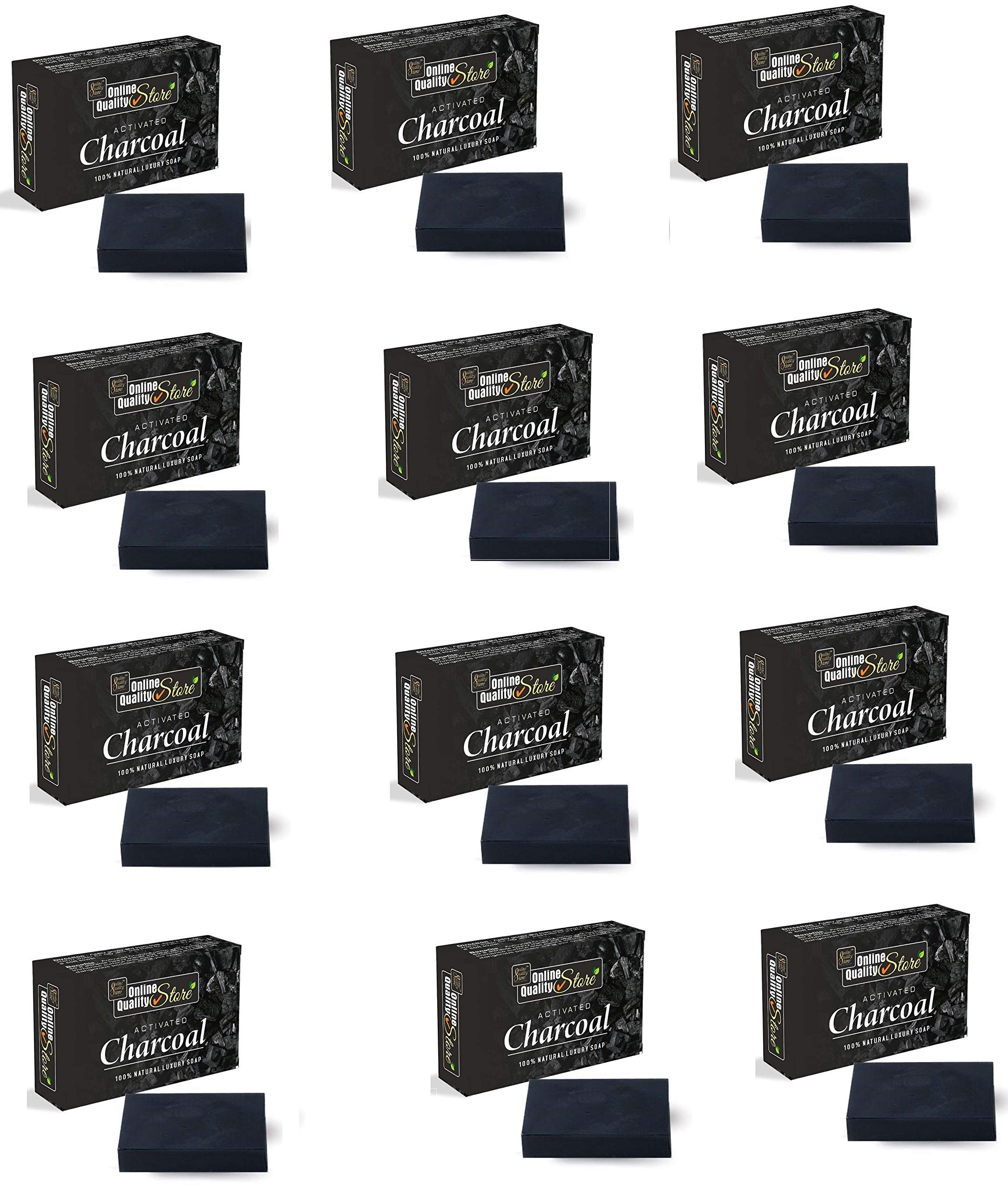 Best Charcoal Soap for Acne & Oily Skin - Deep Cleansing & Detoxifying Facial & Body Wash - Perfect for Daily Skincare & Men's Grooming Routine
