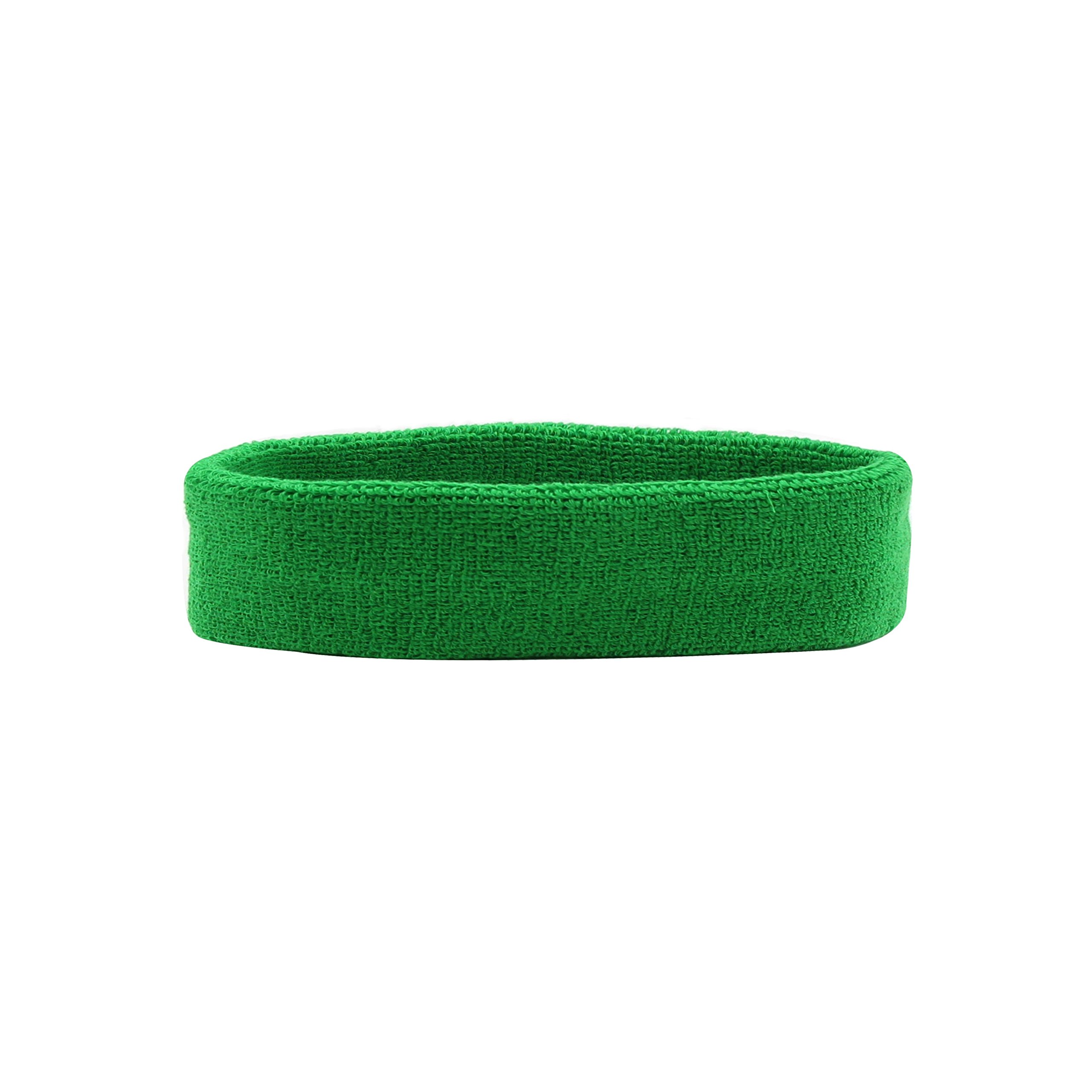 Hanerdun Breathable Terry Cloth Sweatbands Headbands for Men & Women - Moisture Wicking Sports Headbands for Running, Workout, Yoga, Tennis & Gym Exercise - Stay Dry During Intense Workouts & Outdoor Activities