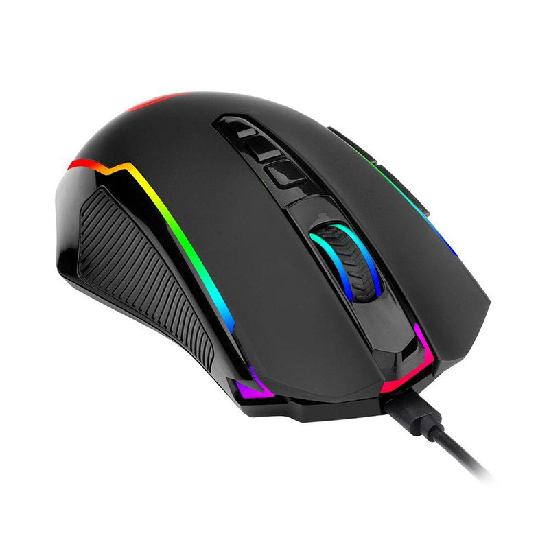 Redragon M910 KS Ranger Lite RGB Gaming Mouse - Wired/Wireless Dual Mode, 12400 DPI, 8 Programmable Buttons - Perfect for PC Gaming, Esports, and Office Work