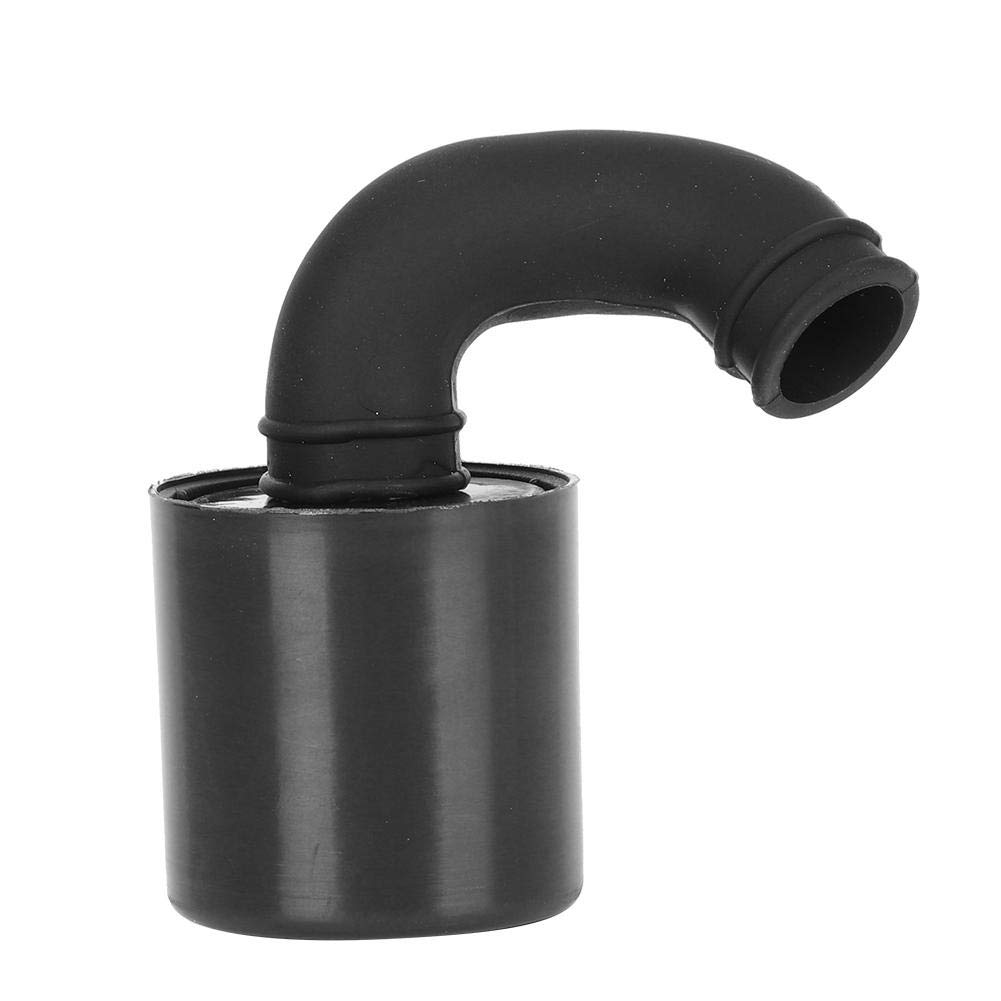High Performance RC Air Filter - Metal Mini Air Filter Cleaner for 1/8 Scale Remote Control Model Cars & Trucks (Black) | Engine Protection & Dust Prevention for Off-Road Racing & Hobby Use