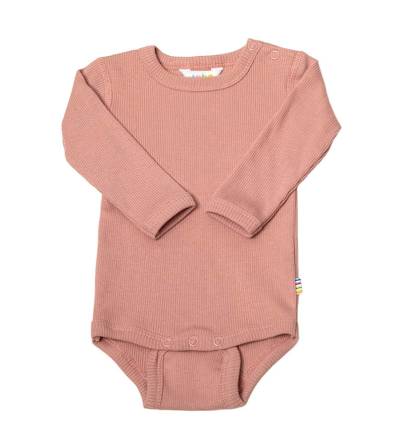 Organic Cotton Body by Joha - Soft & Breathable Old Rose Baby Bodysuit for Newborns & Infants | Perfect for Everyday Wear, Sleep & Playtime