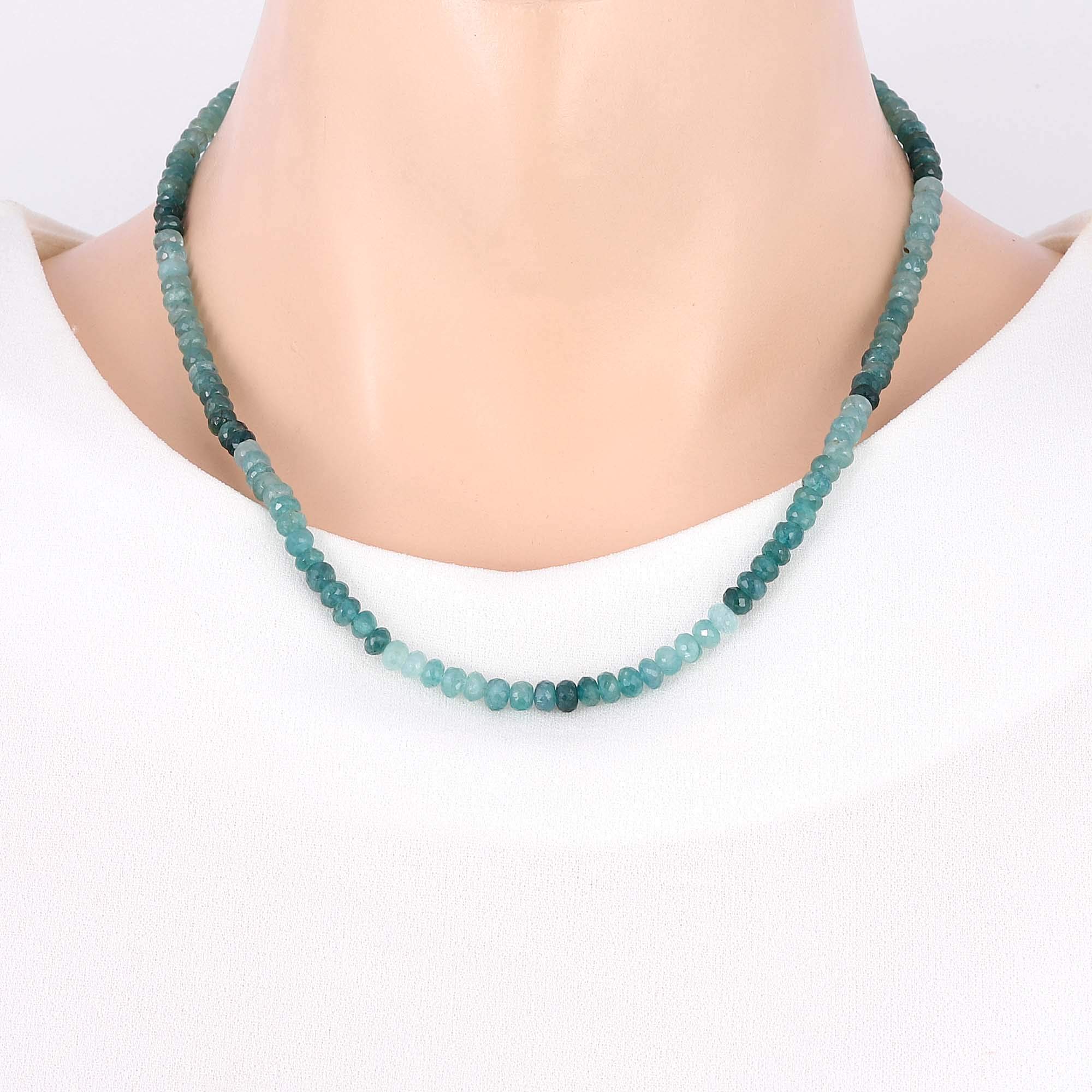 Multicolor Real Gemstone Beaded Necklace - Handmade Jewelry Gift for Women, Birthday, Wedding, Christmas | Perfect for Special Occasions & Everyday Wear