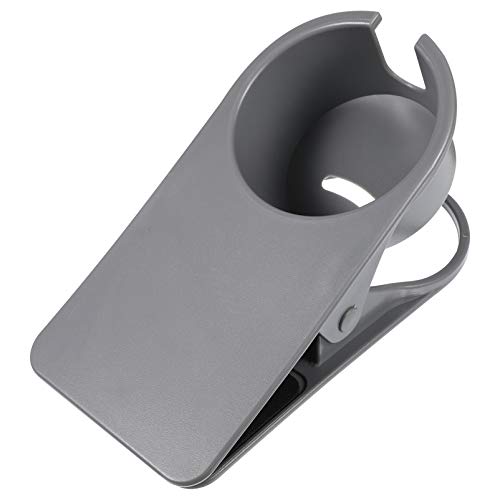 Jojofuny Desk Side Cup Clip - Grey Table Drinking Cup Holder for Coffee, Soda & Beverages | Secure Mug Organizer for Home, Office & School | Perfect for Work Desks, Study Tables & Dorm Rooms