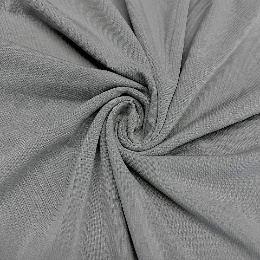 50PCS Spandex Wedding Chair Bands Sashes Bow Tie Set - Silver Gray for Wedding Decorations, Bridal Showers & Banquet Chair Covers