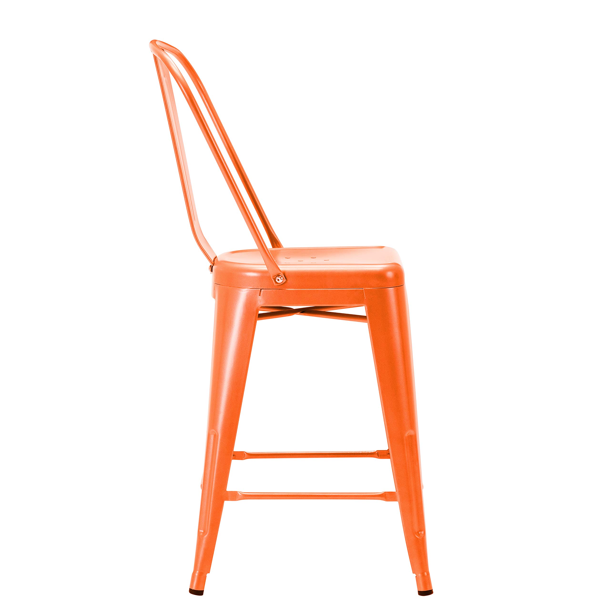 Porthos Home Xan 4-Piece Metal Counter Stool Set - 41