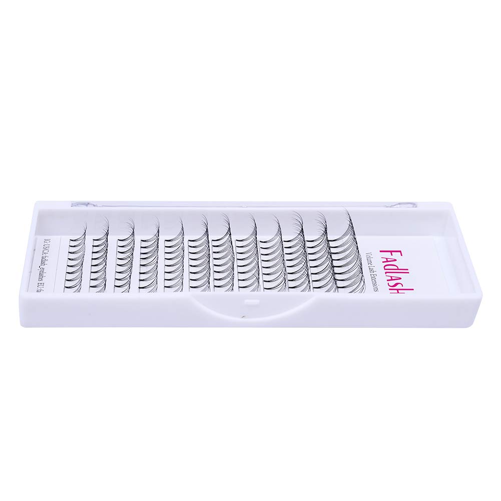 3D-20D Volume Lash Extensions - Pointy Base Premade Eyelash Fans (0.05-0.10mm, C-CC-D-DD Curl) | Professional Salon Quality | Perfect for Bridal, Party & Special Occasion Makeup