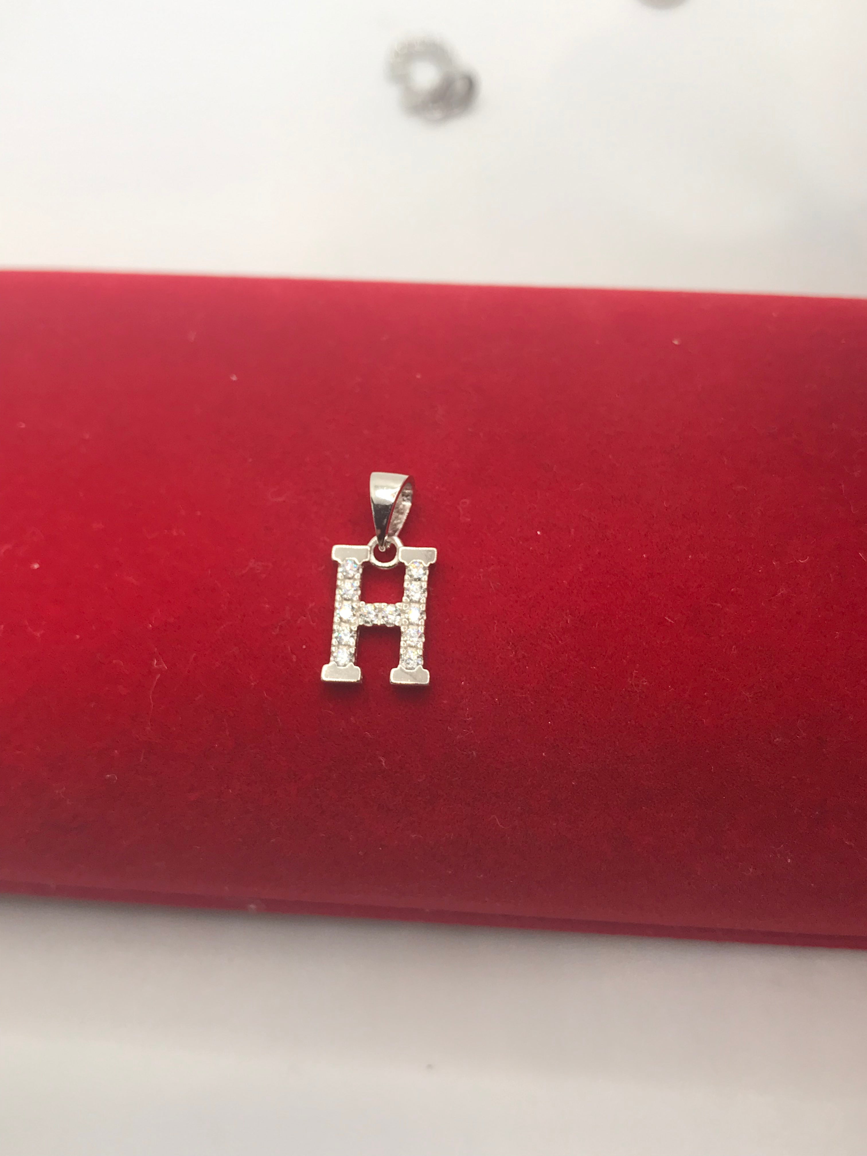 Sterling Silver Letter Initial Pendant Necklace - Personalized A-Z Alphabet Jewelry for Women & Girls - Perfect for Gifts, Birthdays, Anniversaries & Everyday Wear