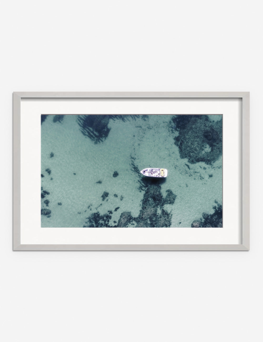 Aerial Ocean Bliss Photography Print by Ingrid Beddoes - Stunning Beach Wall Art for Coastal Home Decor, Office & Living Room