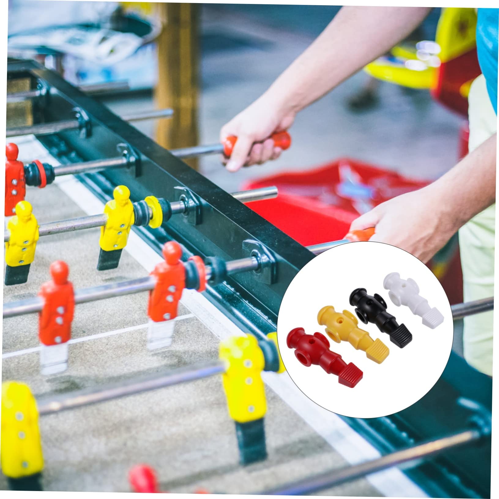 BESPORTBLE 12-Piece Foosball Table Accessories Set - Replacement Parts for Table Football Game - Perfect for Home, Bar, Game Room & Arcade Entertainment