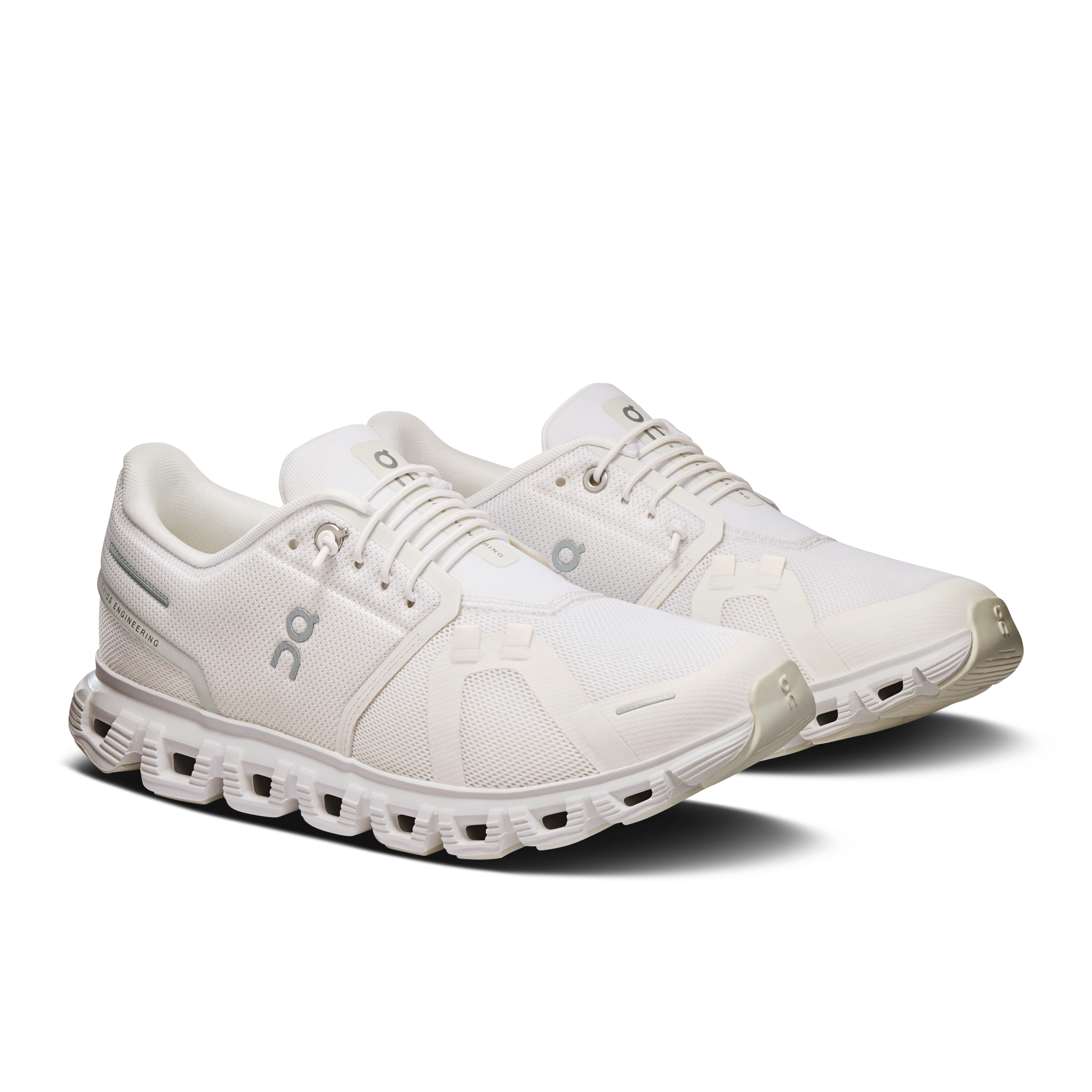 Women's Cloud 6 Running Shoes - Ultra Lightweight & Comfortable White Sneakers for Walking, Jogging & Gym Workouts - Perfect for Casual Wear & Athletic Performance