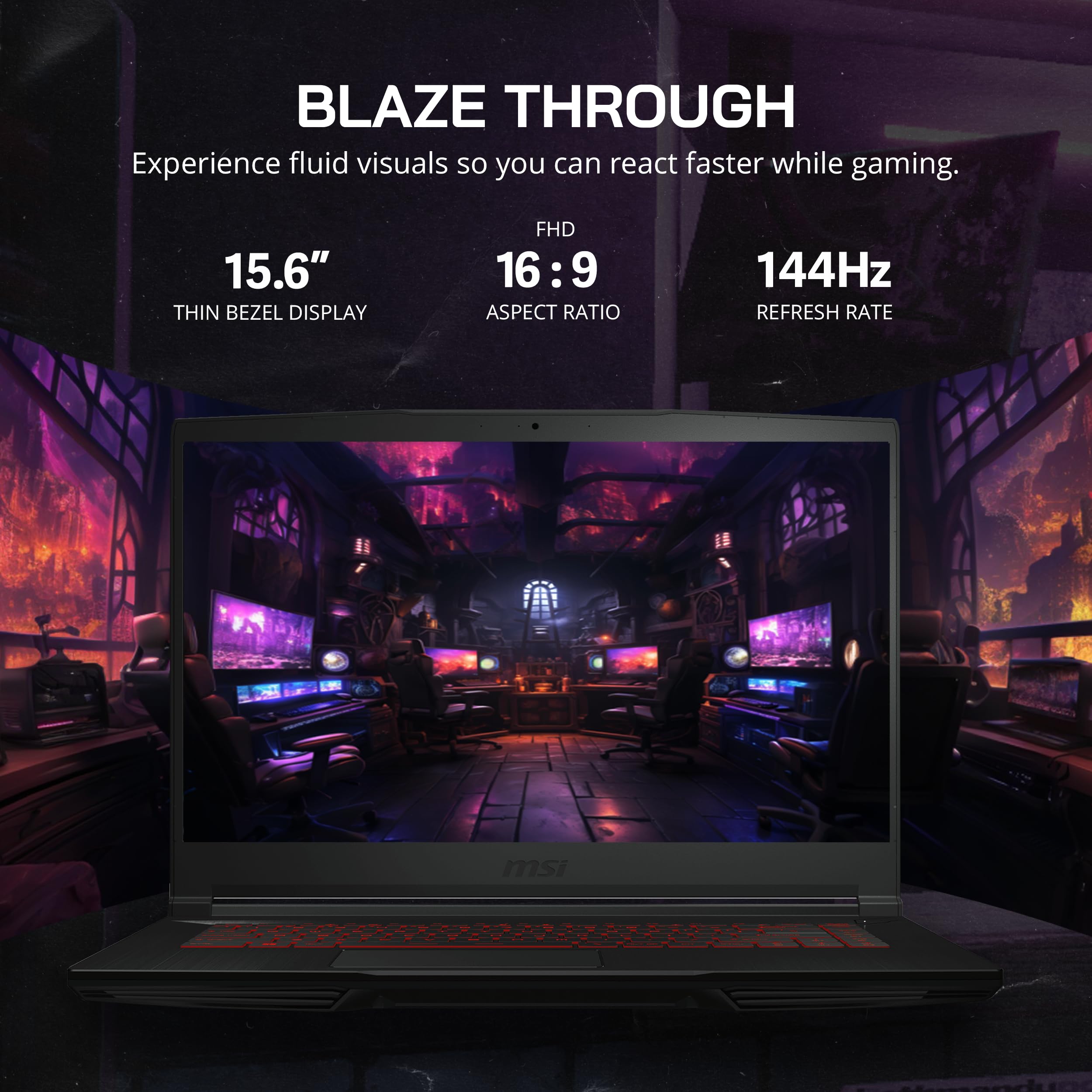 MSI GF63 15.6