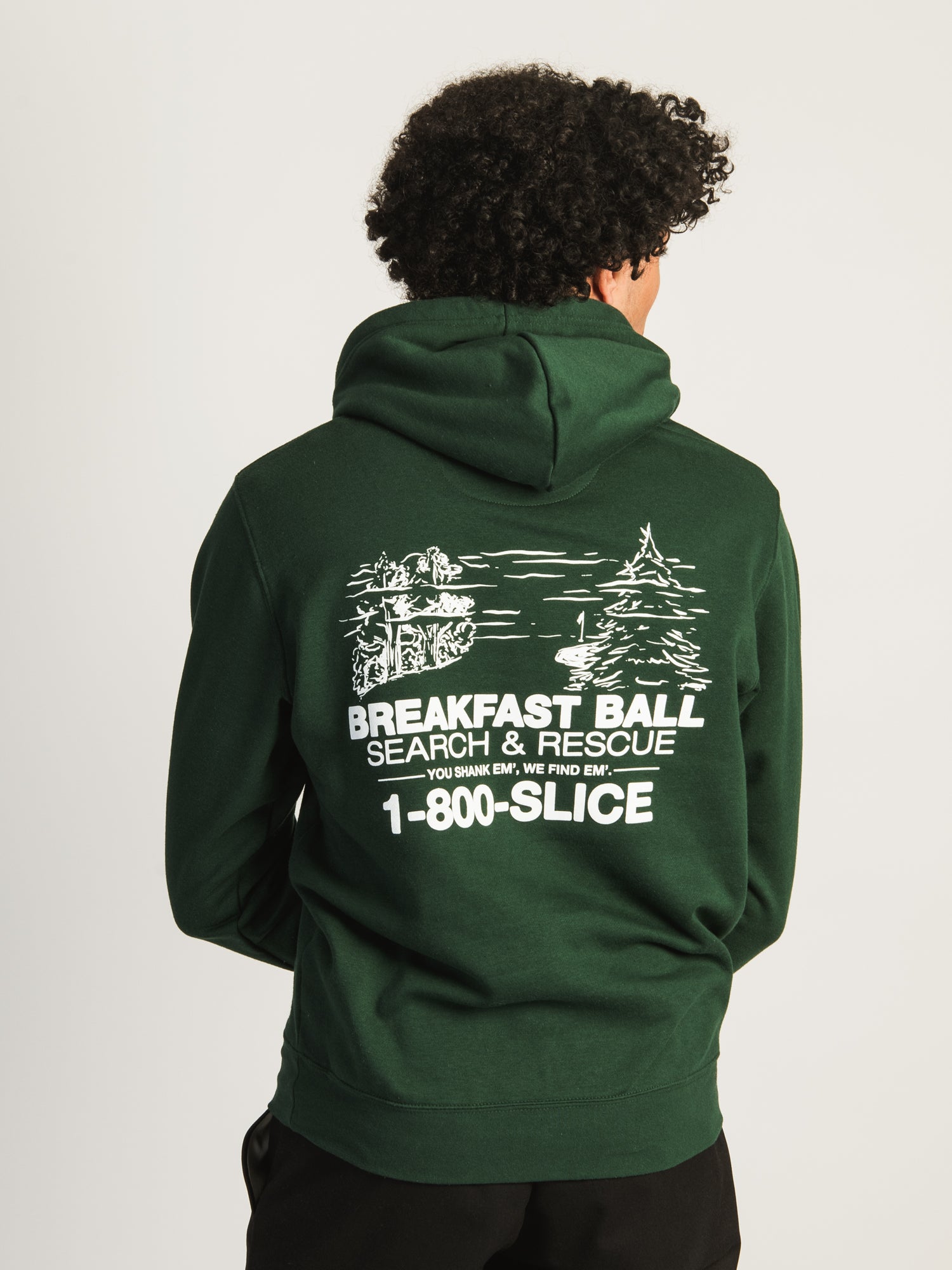 Barstool Sports Breakfast Ball Pullover Hoodie - Men's Casual Sweatshirt for Lounge, Gym & Outdoor Activities