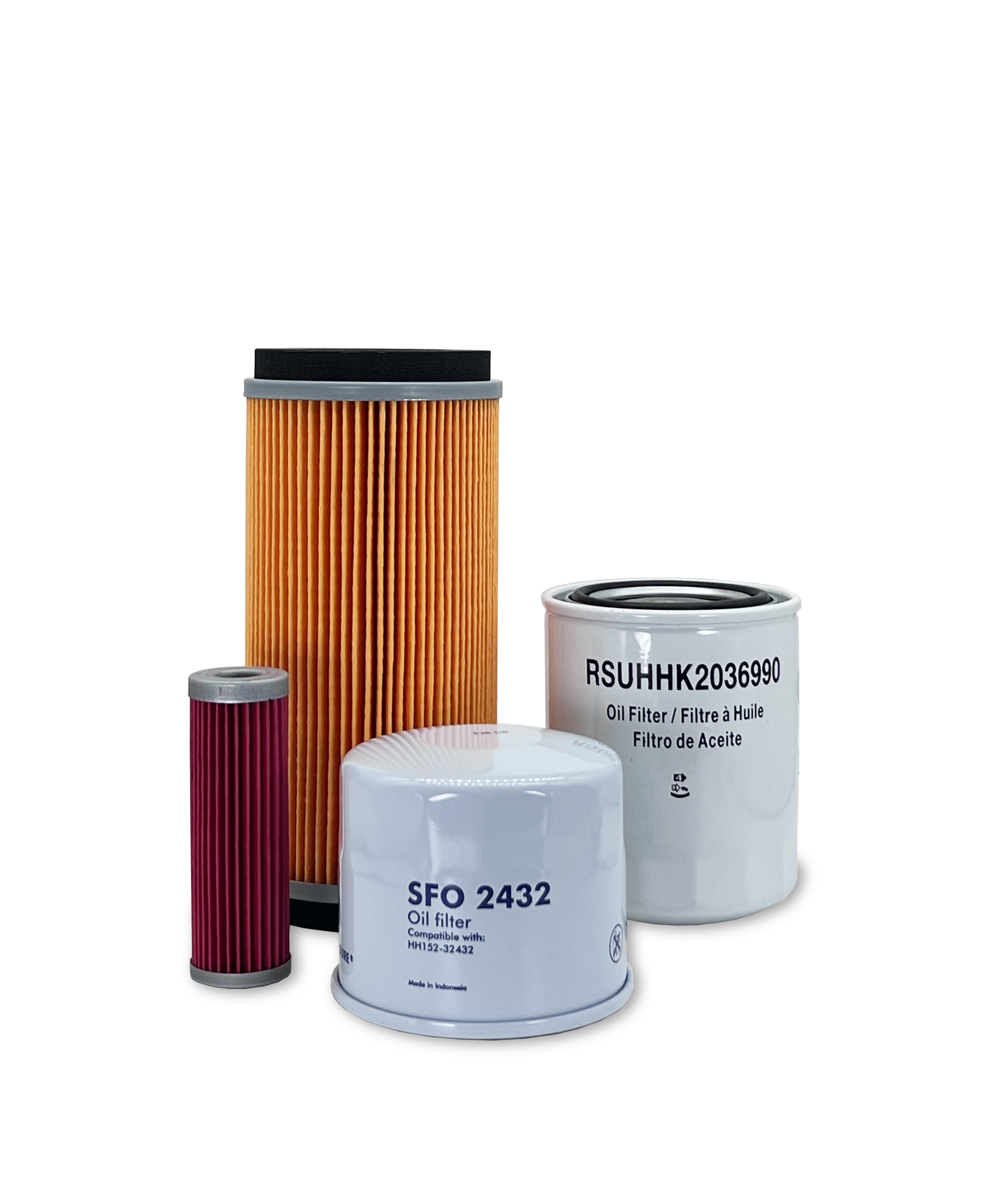 HERO® Maintenance Filter Kit for Kubota B2400HSD Tractor - Air, Oil & Fuel Filters Replacement Set | Perfect for Tractor Maintenance & Farming Equipment Care