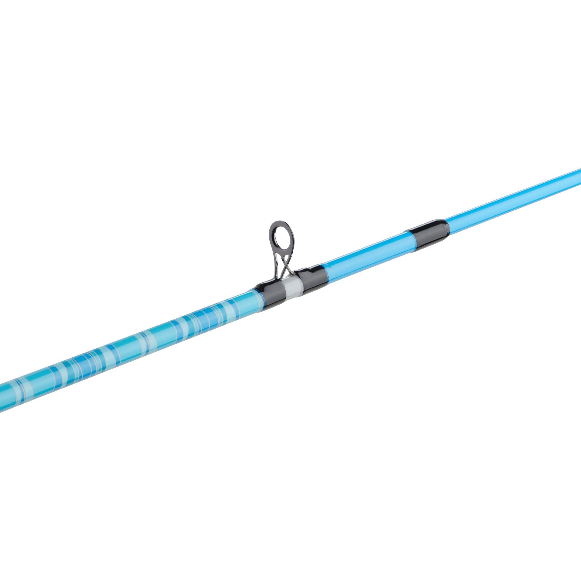 Jellyfish® Spincast Fishing Rod and Reel Combo - Lightweight Spinning Combo for Freshwater & Saltwater Fishing - Perfect for Beginners and Anglers - Ideal for Shore, Pier, and Boat Fishing