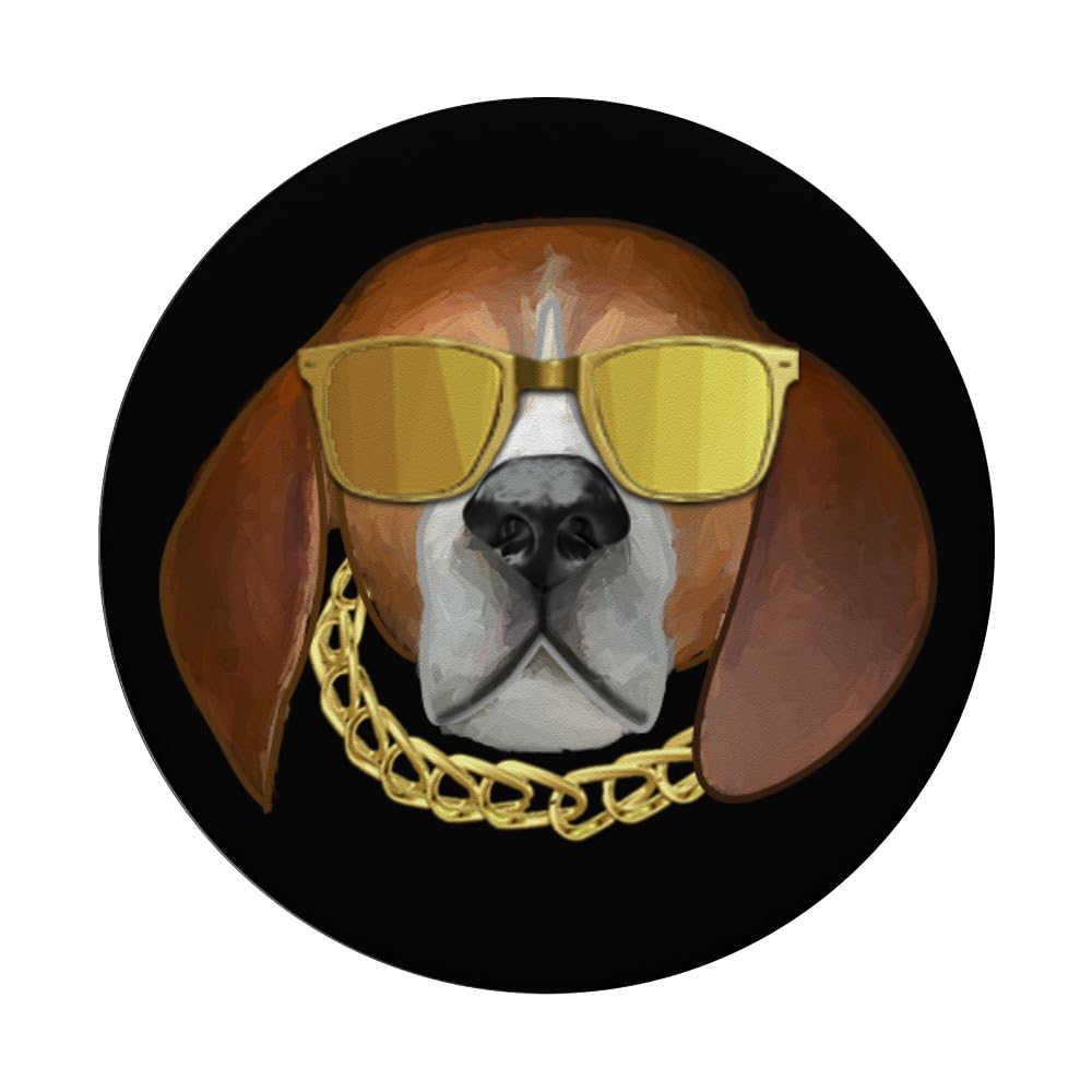 Funny Beagle Design PopSockets - Standard PopGrip for Dog Lovers, Beagle Parents & Pet Owners | Perfect for Phones, Tablets & Daily Use