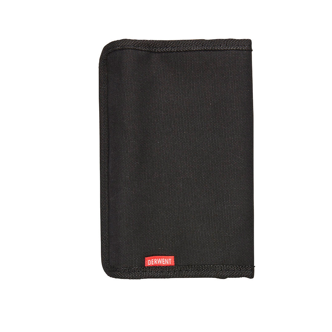 Derwent Artpack Pencil Case - Premium Black Pencil Holder for Artists & Students - Perfect for Sketching, Drawing & School Supplies Organization