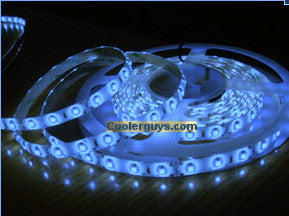 60 LED Double Density 39-inch Flexible Light Strip - 12V Blue LED Strip Lights for Home Decoration, Under Cabinet Lighting, and DIY Projects