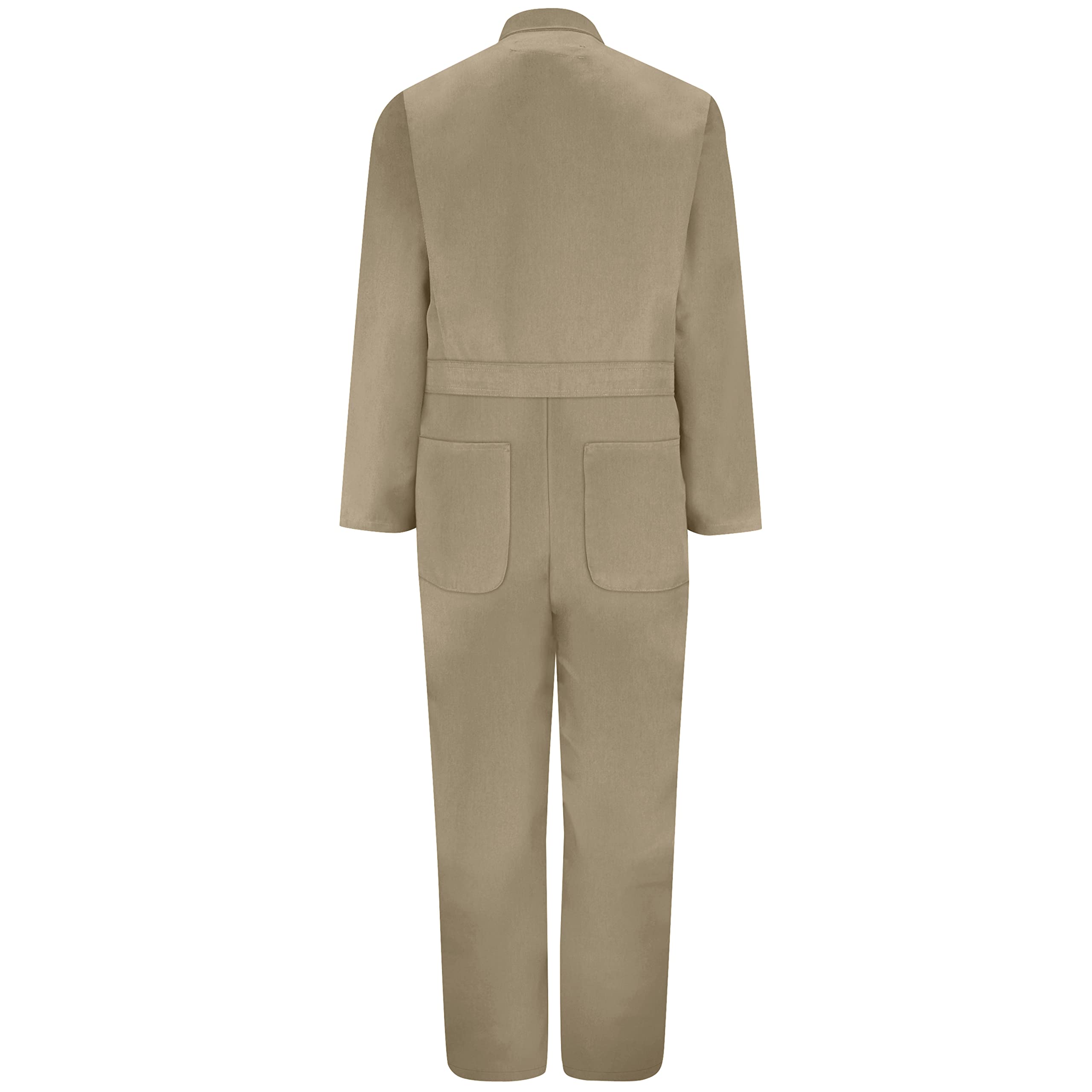 Red Kap Men's Twill Action Back Coverall - Durable Work Jumpsuit for Mechanics & Construction Workers | Comfortable Protective Overalls for Industrial & DIY Projects