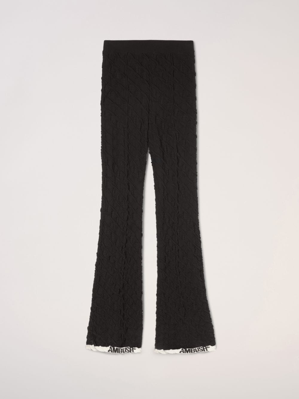 Ambush Black Trousers for Men & Women - Stylish Streetwear Pants for Casual Wear, Night Out & Urban Fashion
