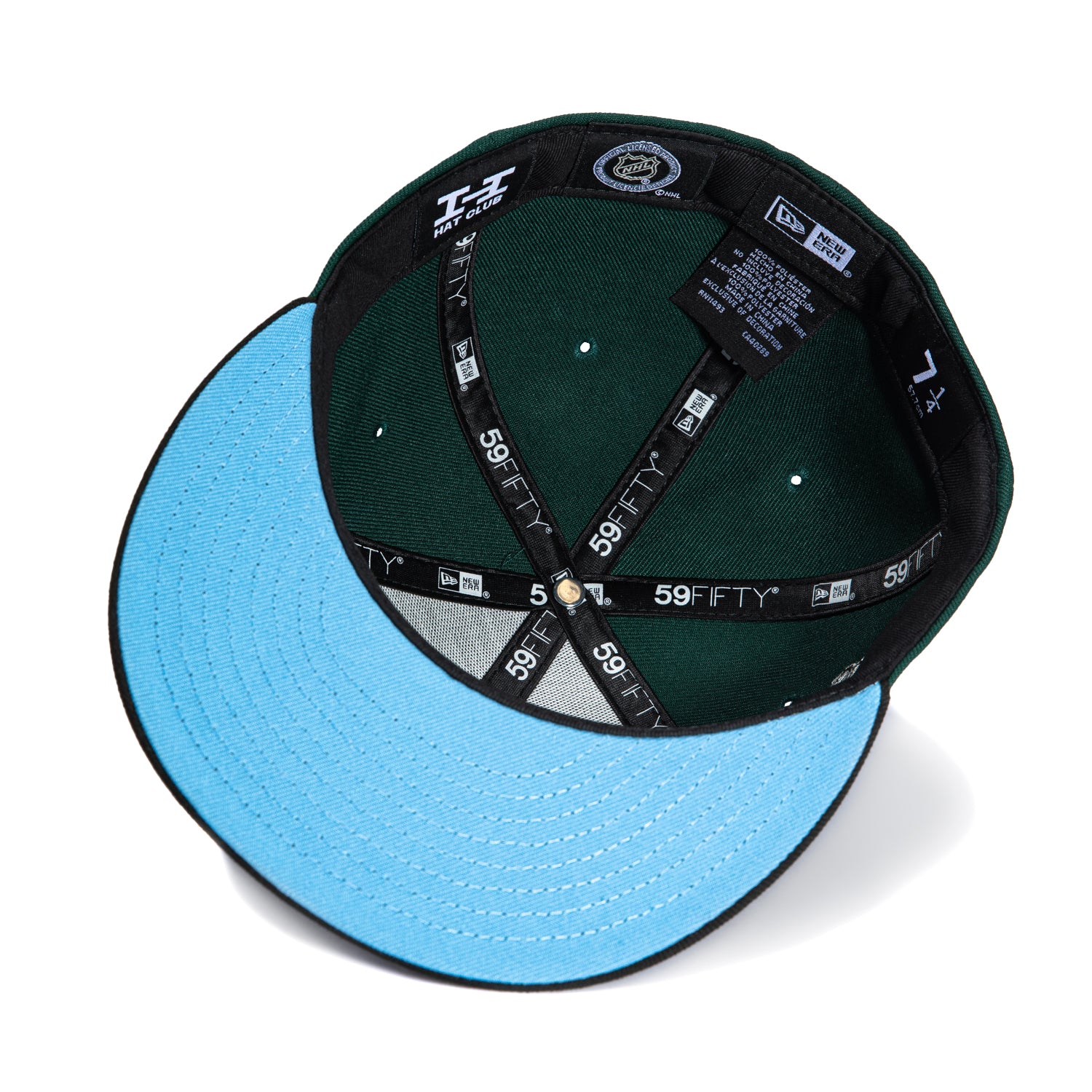 New Era 59Fifty Chicago Blackhawks 2010 Stanley Cup Patch Snapback Hat - Green & Black - Official NHL Licensed Cap for Hockey Fans & Sports Enthusiasts - Perfect for Games, Collecting & Streetwear Fashion