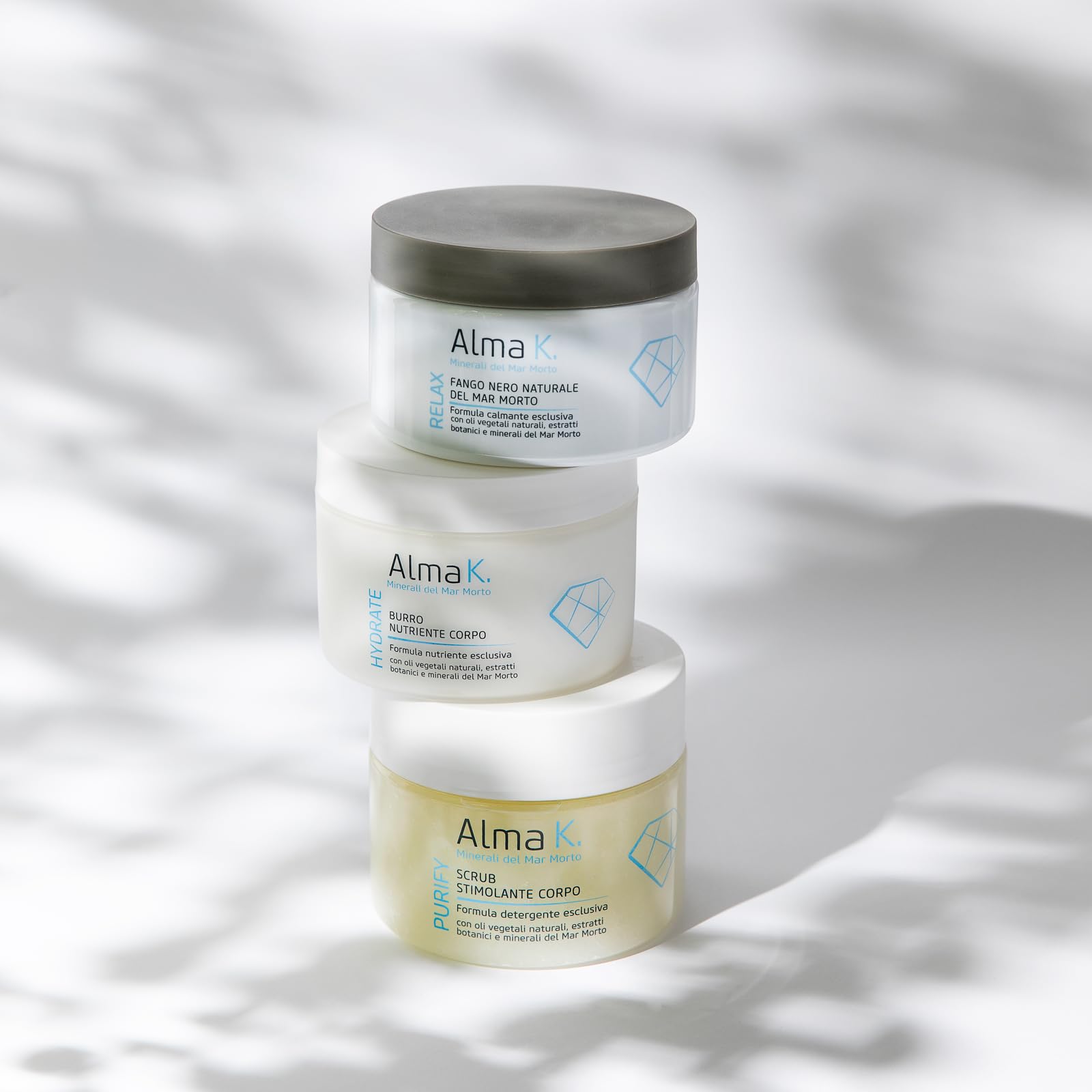 ALMA K Natural Dead Sea Black Mud Mask - Organic Deep Cleansing & Detoxifying Facial & Body Mask for Women & Men - 15.2 oz - Perfect for Spa Days, Acne Treatment & Skin Rejuvenation