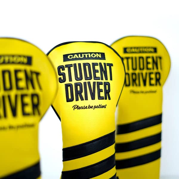 Bogey Bros Golf Headcovers - Funny & Novelty Driver Head Covers for Men & Women | All-Weather Elastic Neck Protection with Embroidered Designs | Perfect Golf Gifts & Club Protection for Driving Range or Course Play