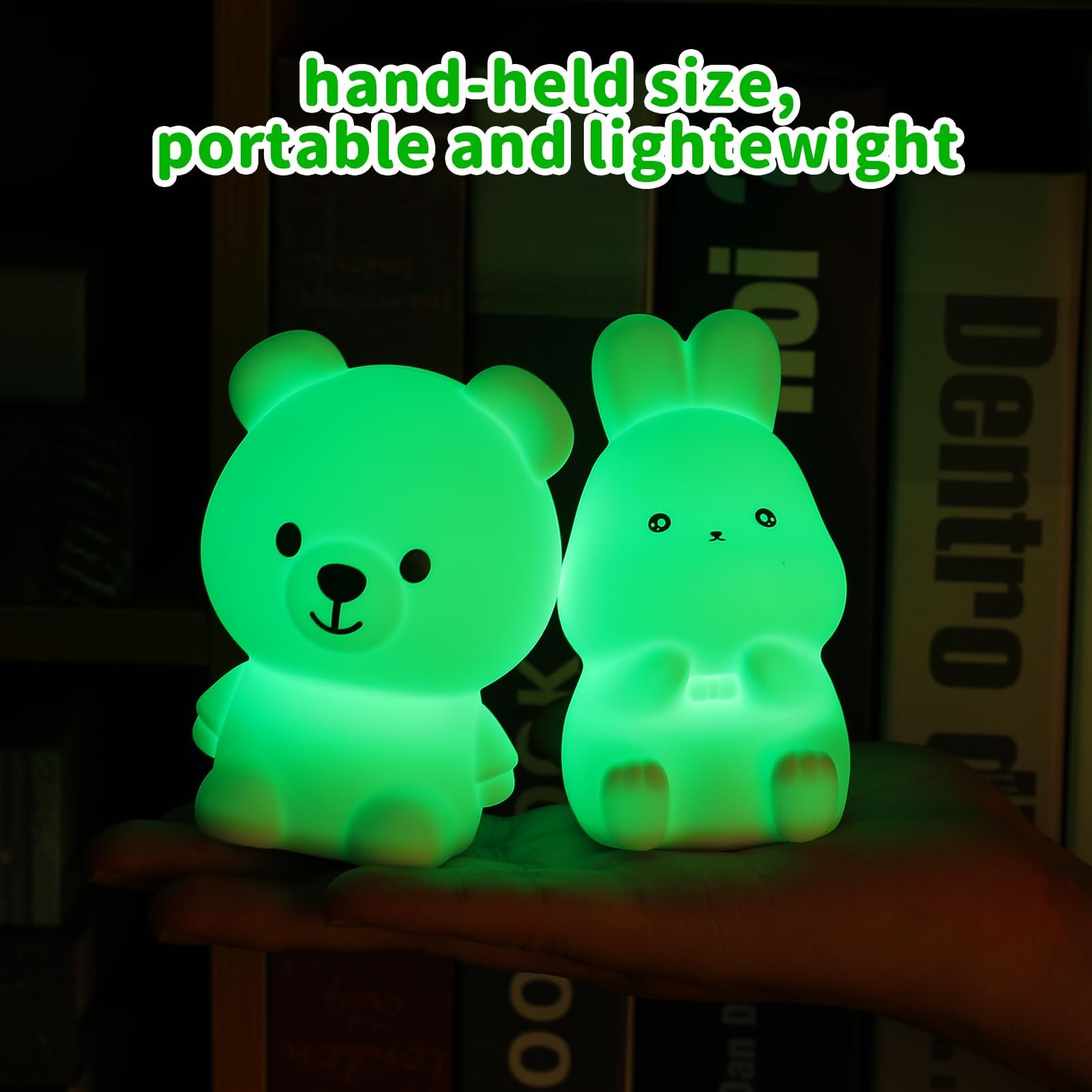LOVERUIS Night Light for Kids - Soft Glow LED Night Light for Bedroom, Nursery, Baby Room - Dimmable & Energy-Efficient Nightlight for Sleep, Safety & Comfort - Perfect for Bedside, Hallway & Bathroom Use
