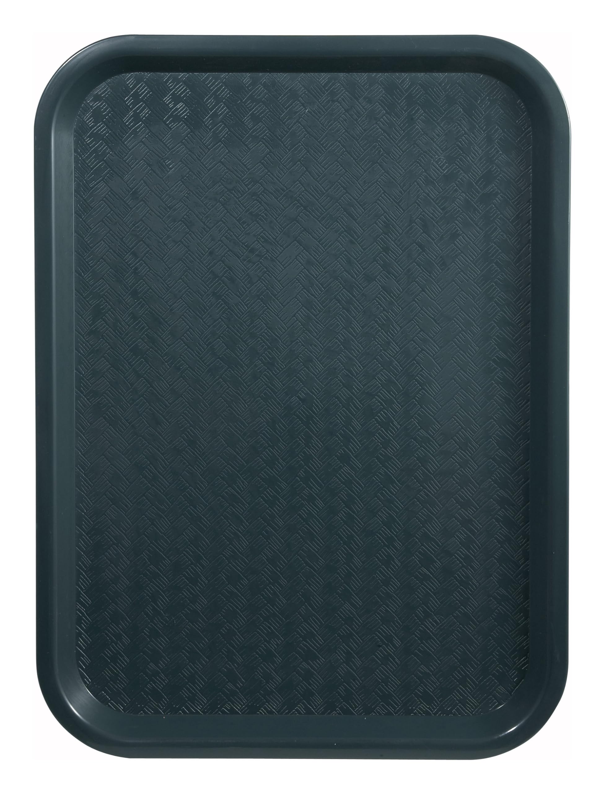 Winco 12x16 Inch Green Fast Food Tray - Durable Plastic Serving Tray for Restaurants, Cafeterias, and Food Service - Perfect for Buffets, Catering, and Commercial Kitchens