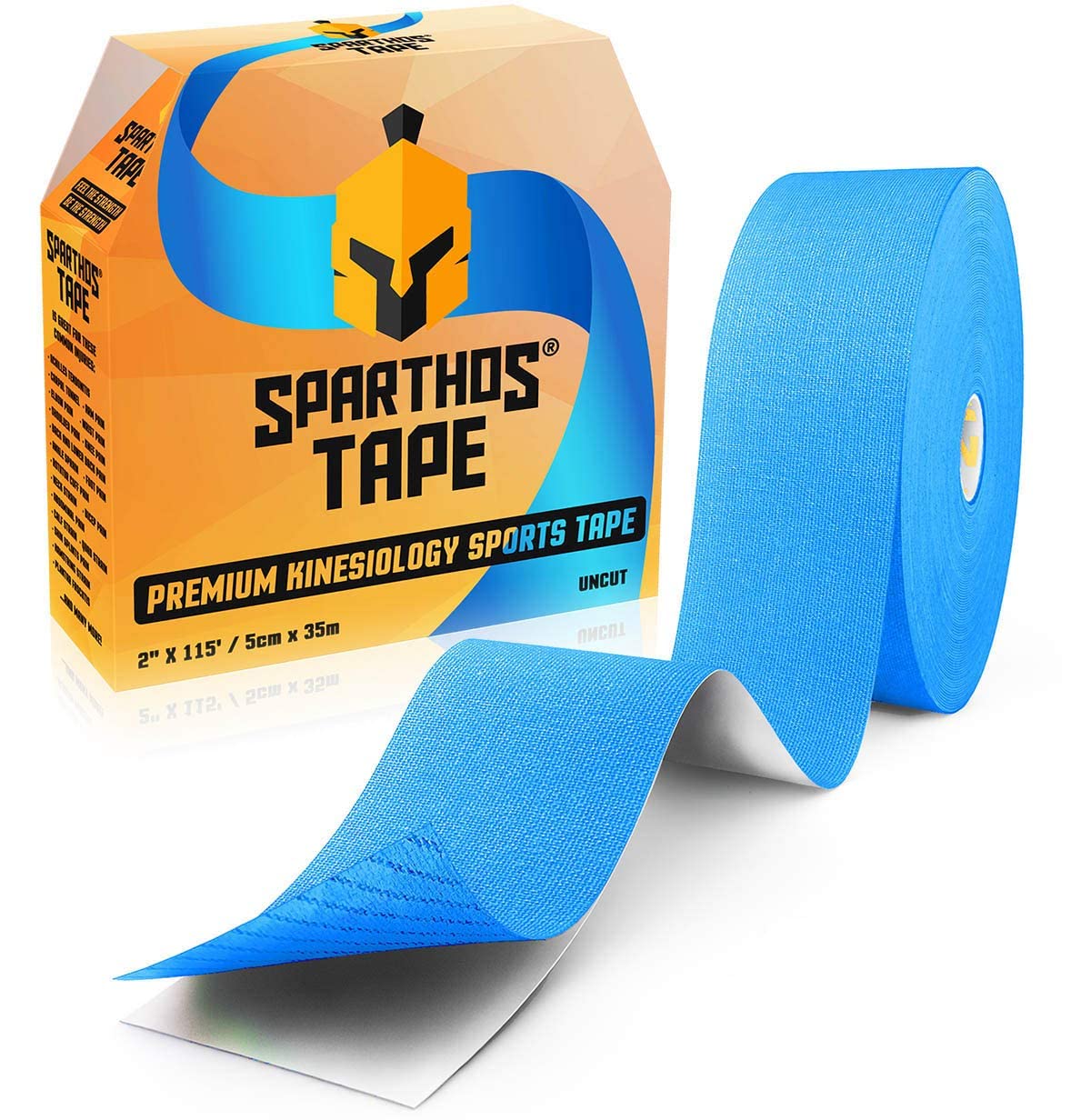 Sparthos Tape Color Bundle - 9 Rolls (Desert Beige, Electric Blue, Midnight Black) | 115 ft. Uncut Per Roll | Heavy Duty Duct Tape for Crafts, DIY Projects, Home Repairs & Office Organization
