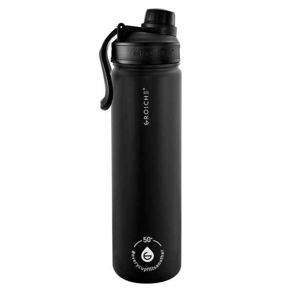 GROSCHE Chicago Stainless Steel Tea Infuser Tumbler - 20oz Insulated Travel Mug for Hot & Cold Beverages - Perfect for Office, Gym, and Outdoor Adventures
