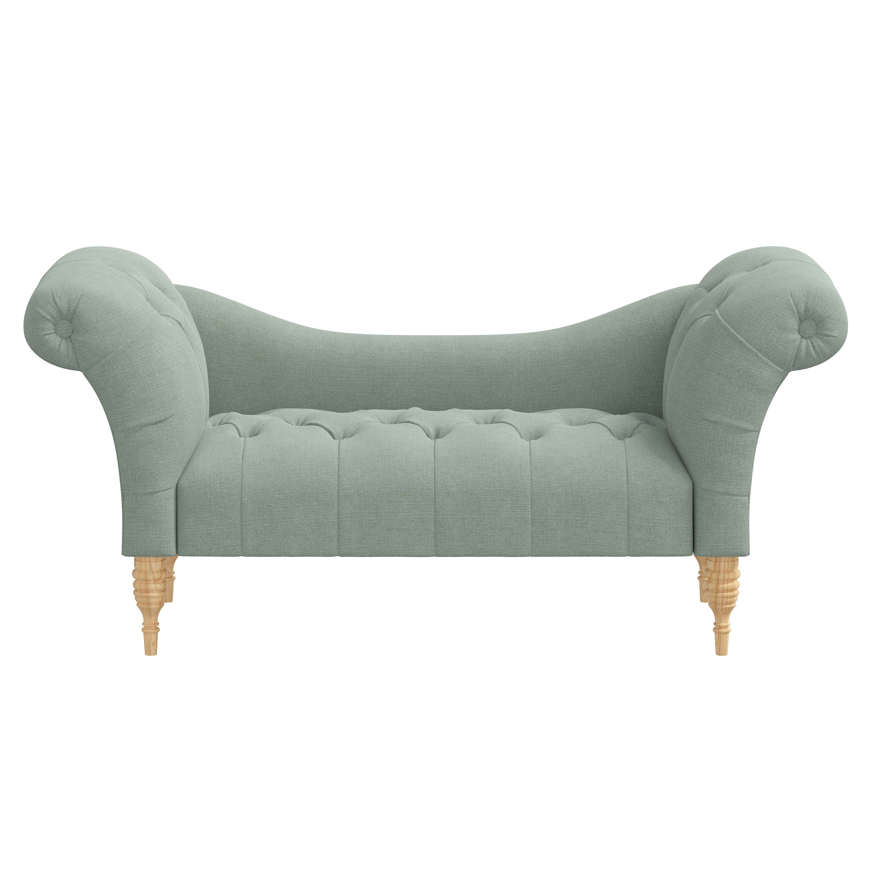 Orwell Settee - Modern Upholstered Sofa for Living Room, Lounge & Office - Comfortable 3-Seater Couch with Sturdy Wooden Frame - Perfect for Small Spaces & Home Decor