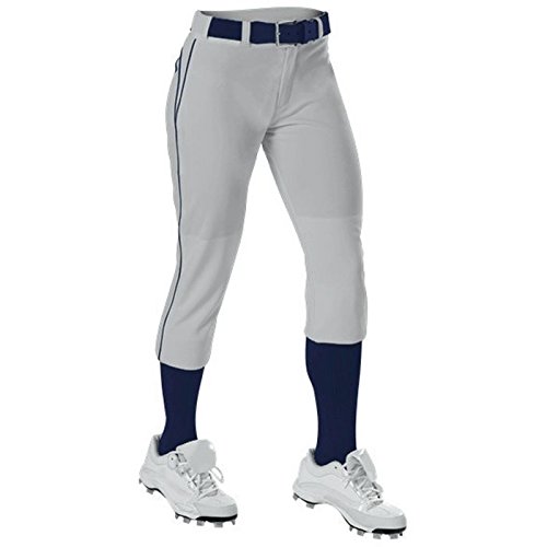 Alleson Athletic Girls' Fastpitch Softball Pants with Belt Loops for Practice & Games
