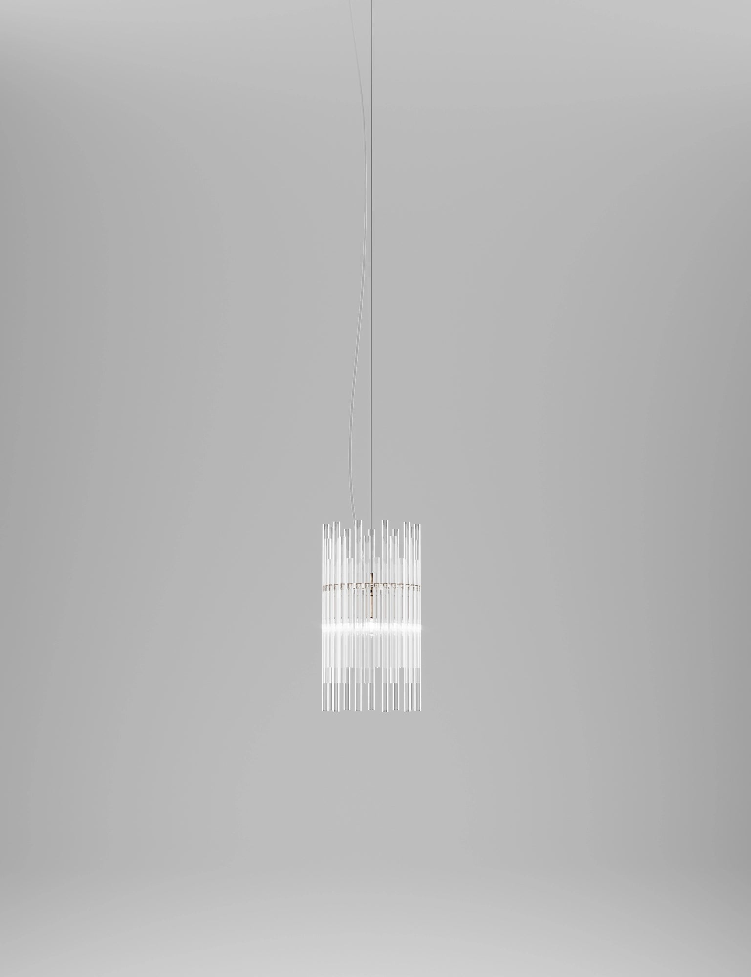 DIADEMA Suspension Lamp - Modern Pendant Lighting for Kitchen, Dining Room & Bedroom - Adjustable Hanging Chandelier with LED Bulb - Stylish Ceiling Light Fixture for Home Decor