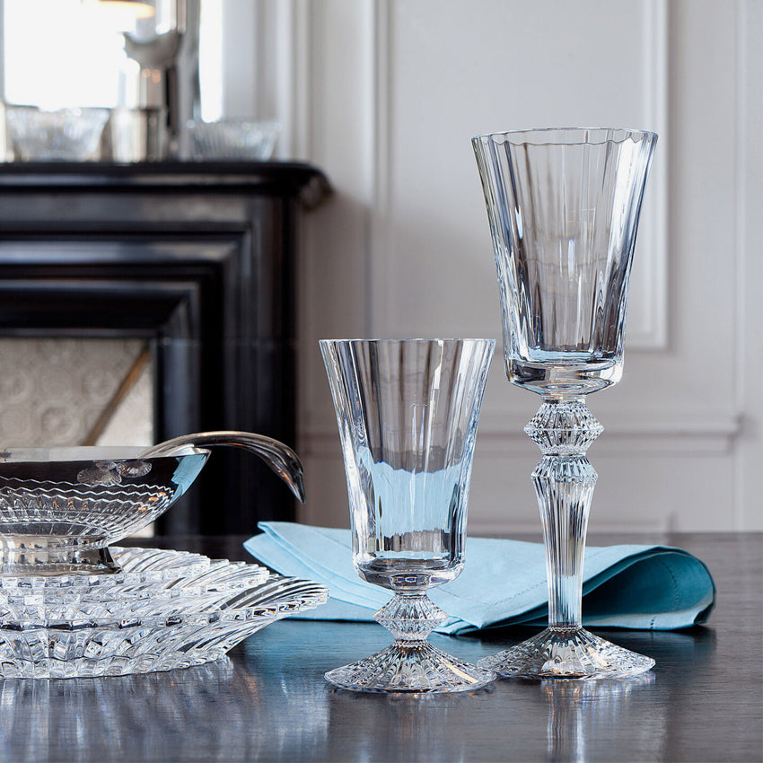 Baccarat Mille Nuits Crystal Glassware Set - Elegant Stemware for Fine Dining & Special Occasions