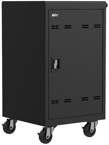 AVer AVerCharge B30 30-Device Mobile Charging Cart for Schools & Offices - Secure Charging Station for iPads, Tablets, and Laptops - Ideal for Classrooms, Libraries, and Workplaces
