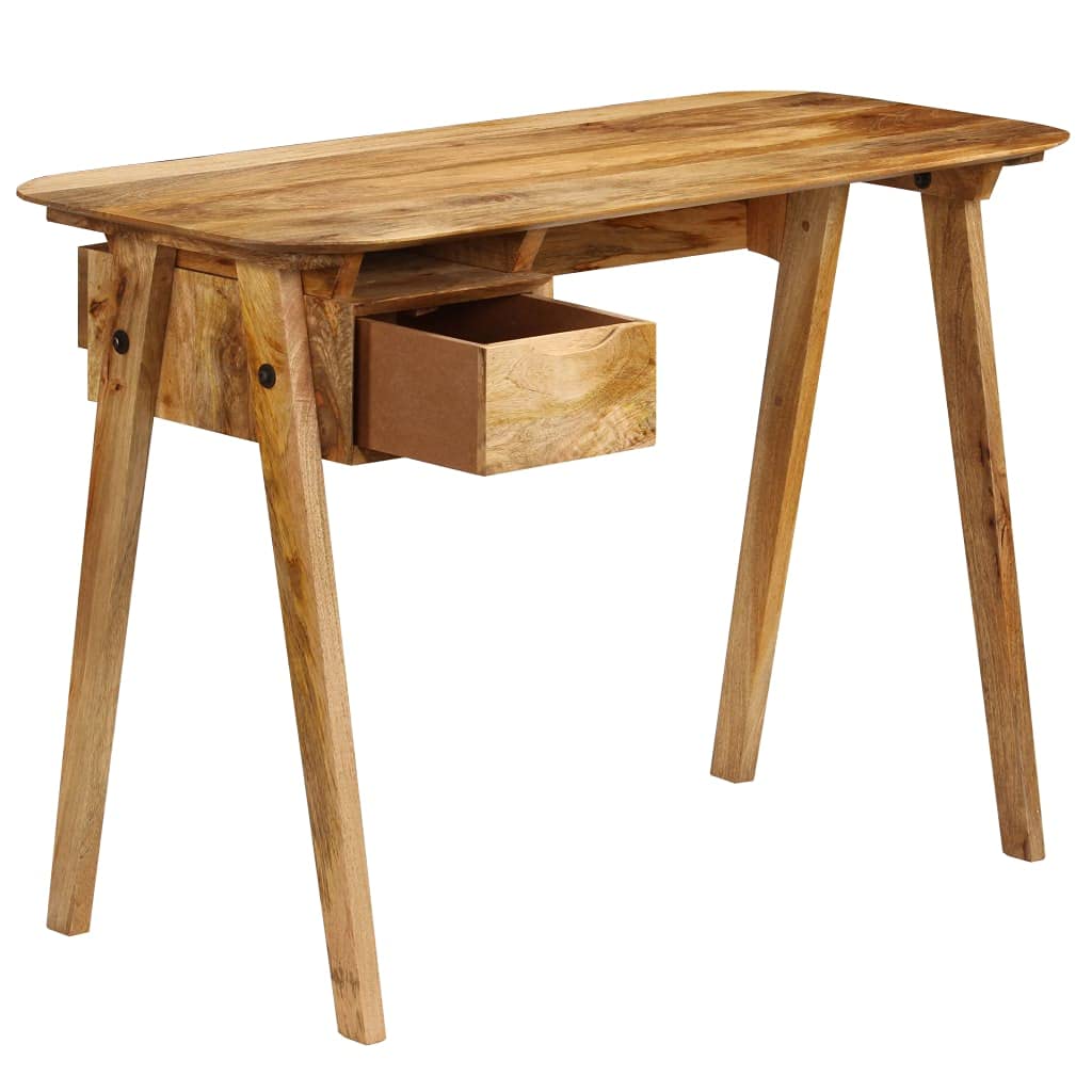 Solid Mango Wood Writing Desk - 43.3