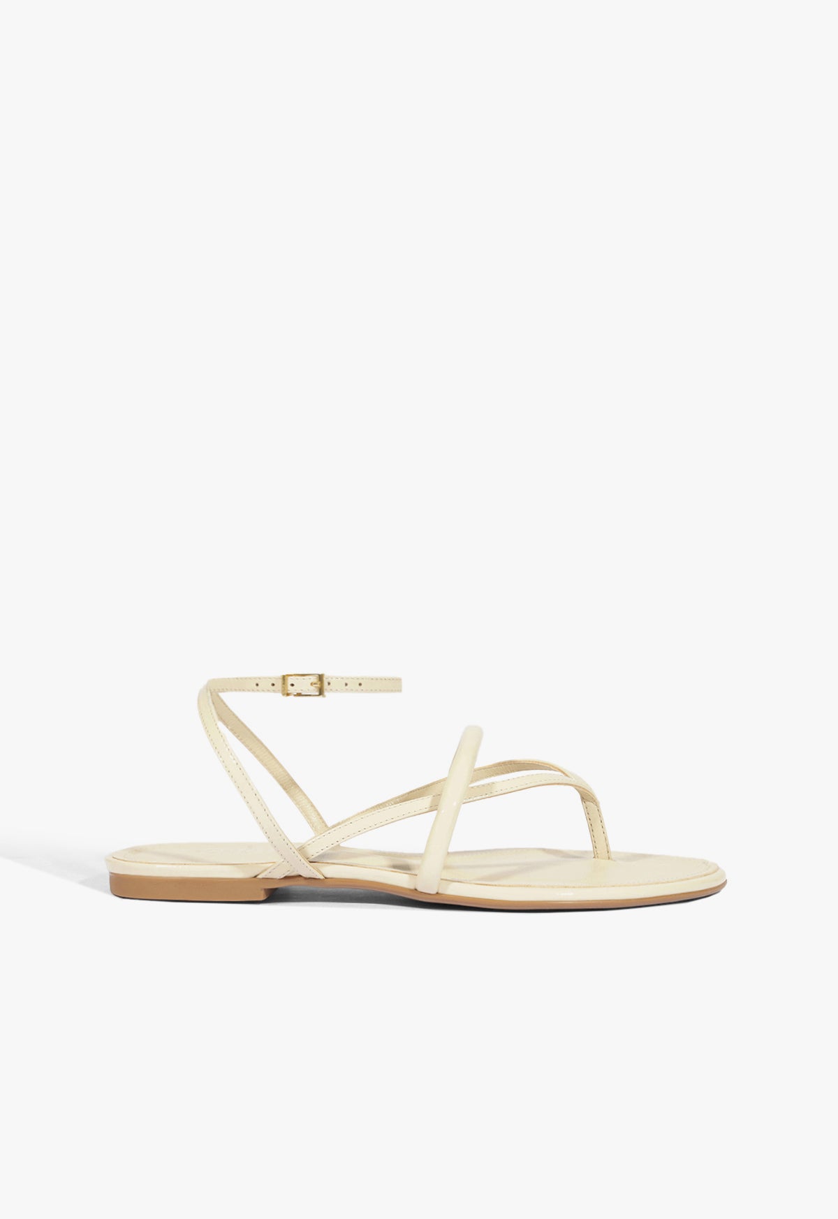 Diana Patent Leather Sandals with 2.5-Inch Heel - Women's Comfortable Flat Shoes S2211200150001 for Casual Wear, Office, and Date Nights