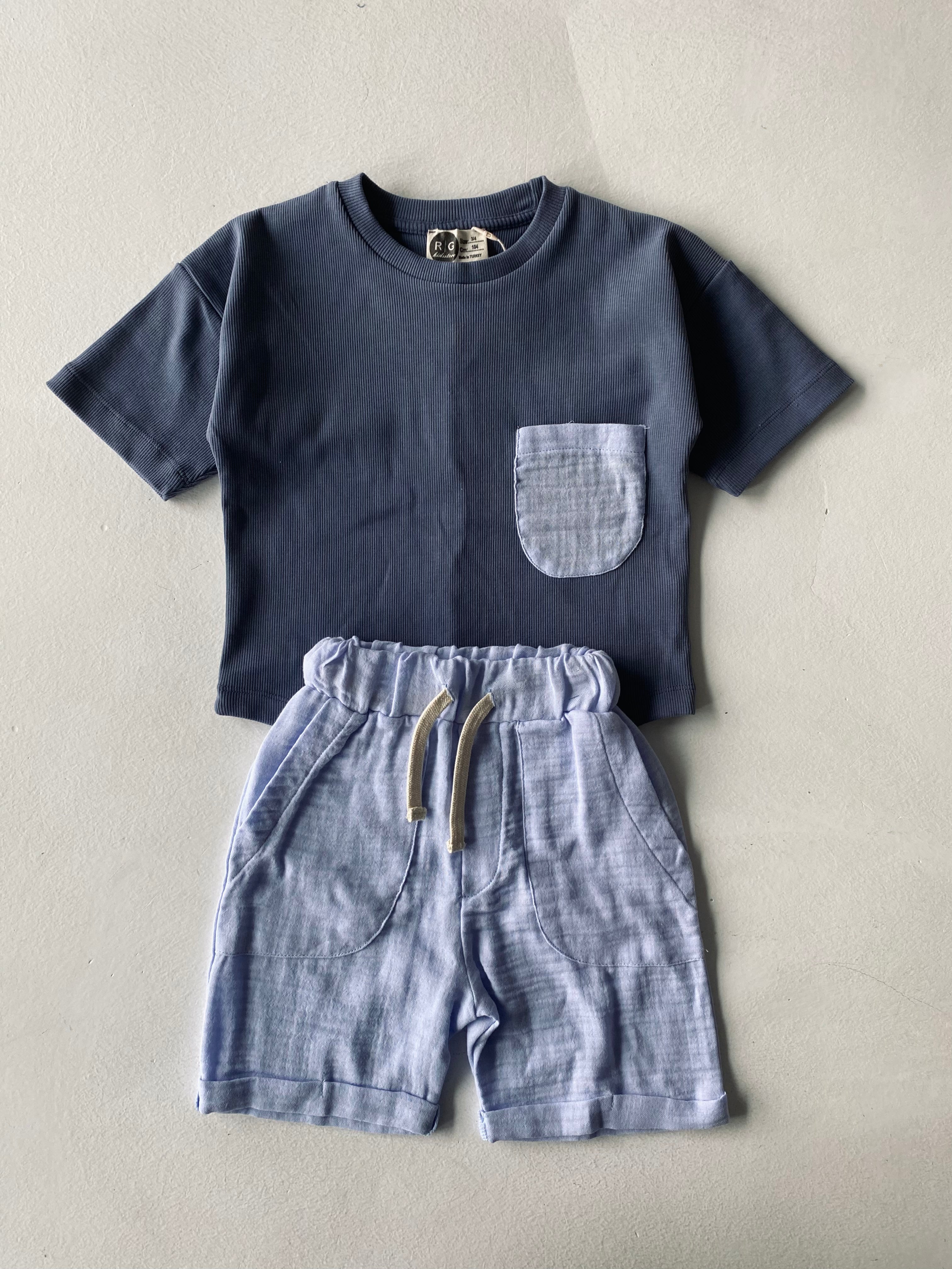 Kids T-Shirt and Shorts Set for Ages 3-9 | Comfortable Cotton Outfit for Boys & Girls | Perfect for Playtime, School & Summer Activities