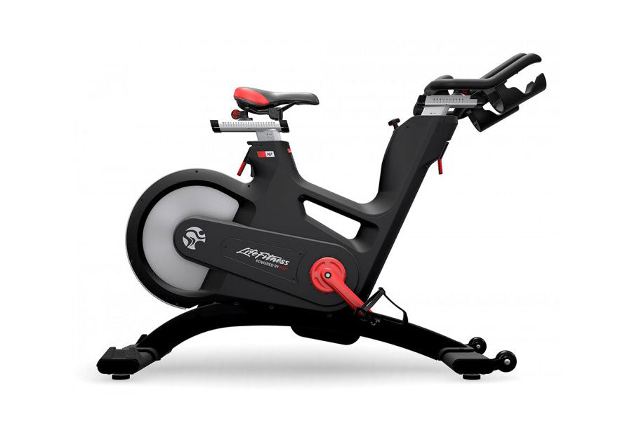 Life Fitness IC7 Indoor Cycling Bike - Premium Home Exercise Bike for Cardio & Strength Training - Perfect for Home Gym, Spin Classes & Fitness Enthusiasts