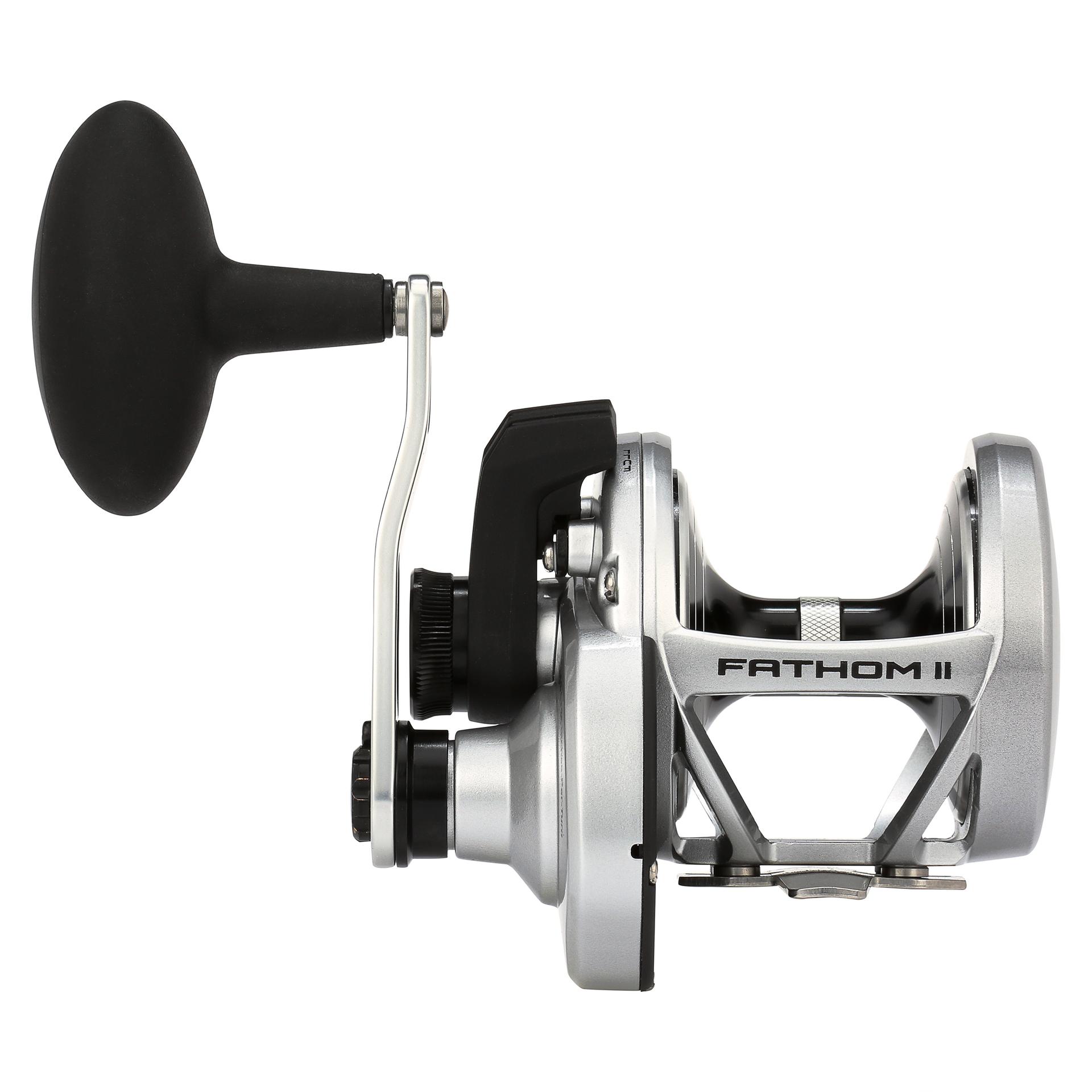 PENN Fathom™ II Lever Drag Conventional Fishing Reel - Saltwater & Freshwater Trolling, Bottom Fishing, and Offshore Angling