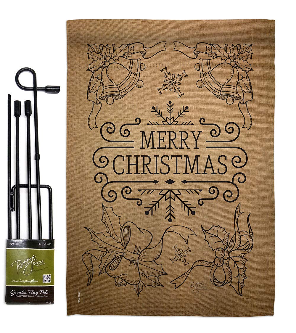 Festive Merry Bells Christmas Banner - 13