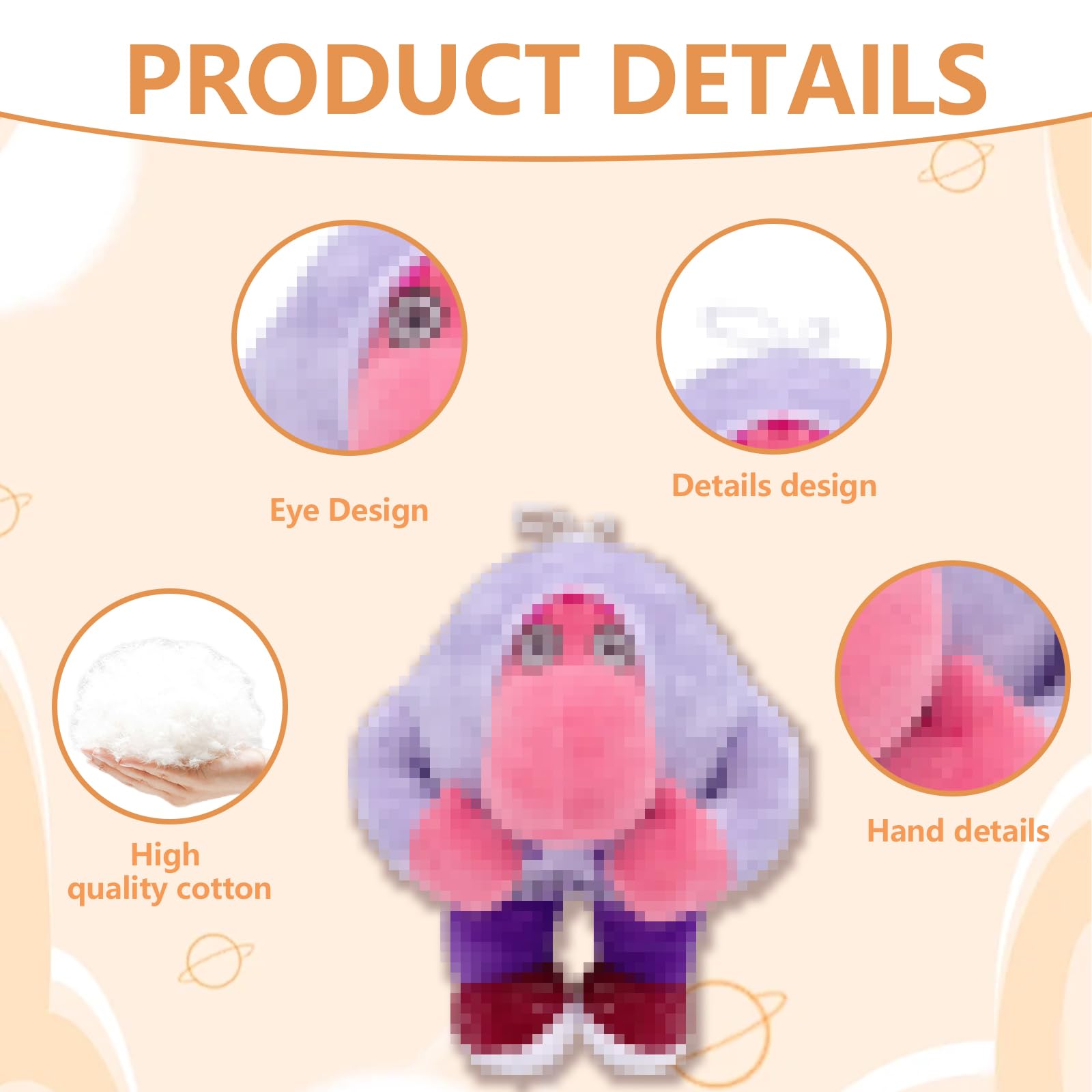 Emafymb Inside Out 2 Plush Toy - 12