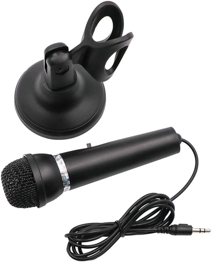 Computer Microphone with 3.5MM Plug & Play, Omnidirectional USB Mic with Desktop Stand for Gaming, Streaming, Podcasting - Perfect for PC, Laptop, Home Studio & Online Meetings