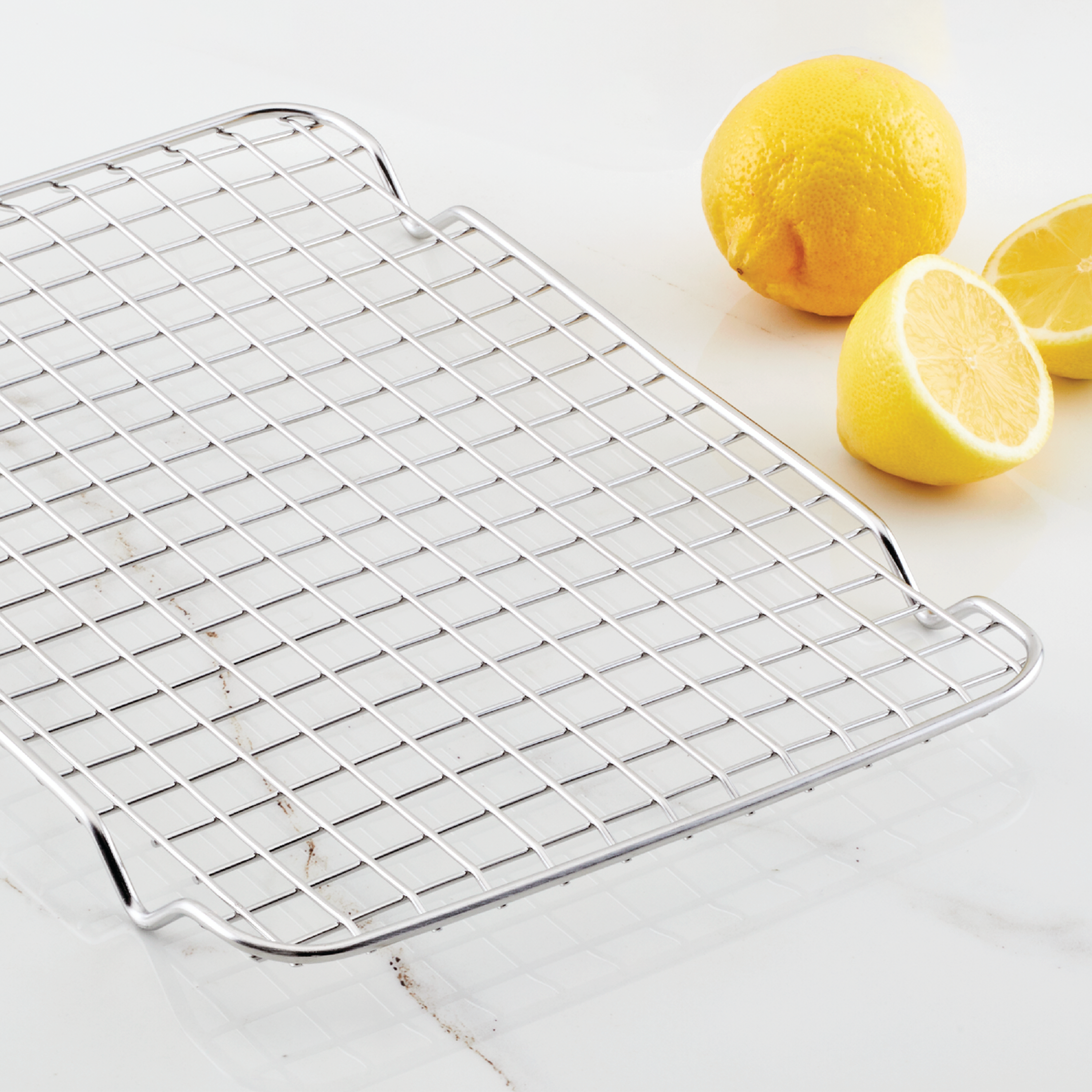 Provisions OvenBond Baking Rack - Quarter Sheet Pan for Perfect Baking | Durable Cookie Cooling Rack & Roasting Rack for Home Bakers, Ideal for Cookies, Cakes, and Roasted Vegetables