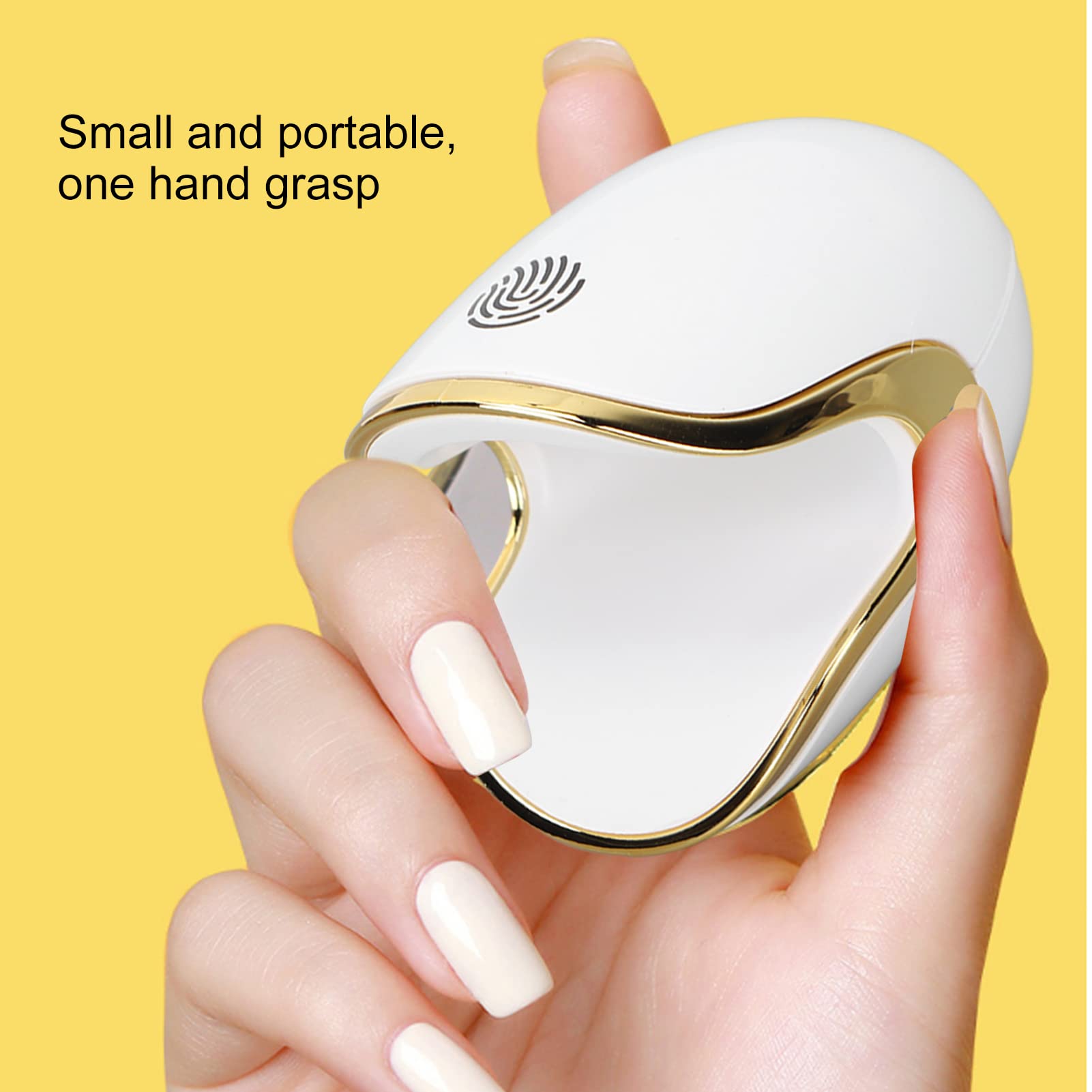 Mini UV LED Nail Lamp - Portable 360° Quick Dry Gel Nail Light for Manicure & Pedicure | Fast Curing for DIY Nail Art, Salon & Home Use | Perfect for Travel, Parties & Professional Nail Care