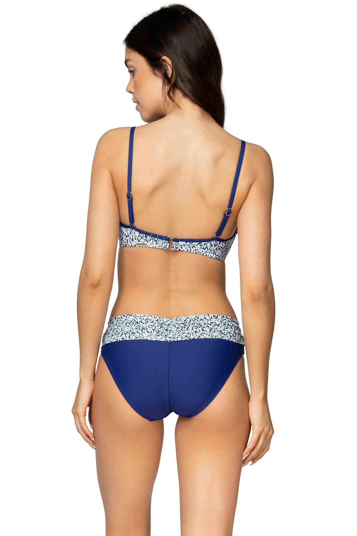 Sunsets Women's Standard Underwire Twist Bandeau Bikini Top with Foam Pads - Sexy Swimwear for Beach, Pool & Summer Vacation