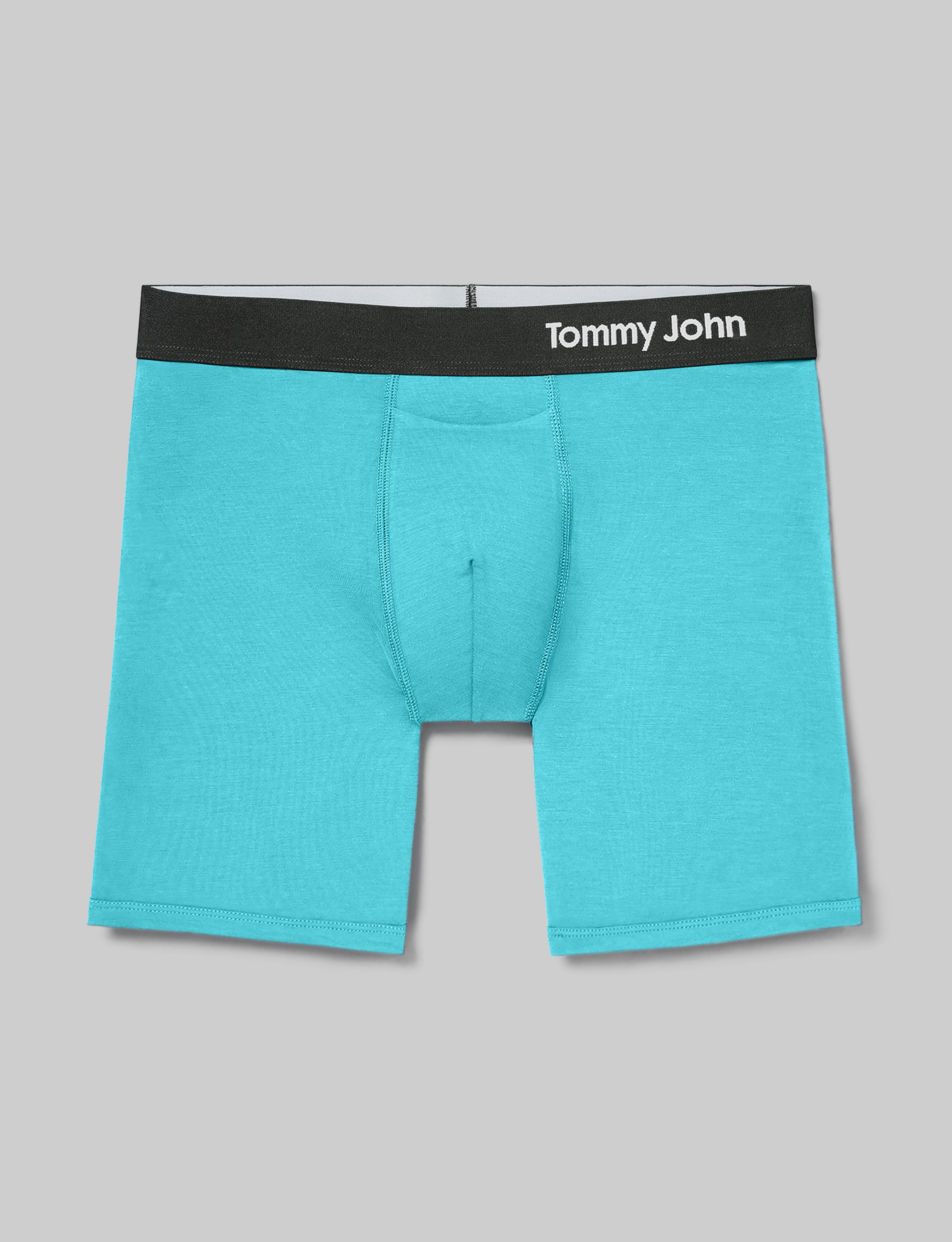 Breathable Cotton Mid-Length Boxer Briefs for Men - 6 Pack Comfort Underwear for Daily Wear, Workout & Sleep